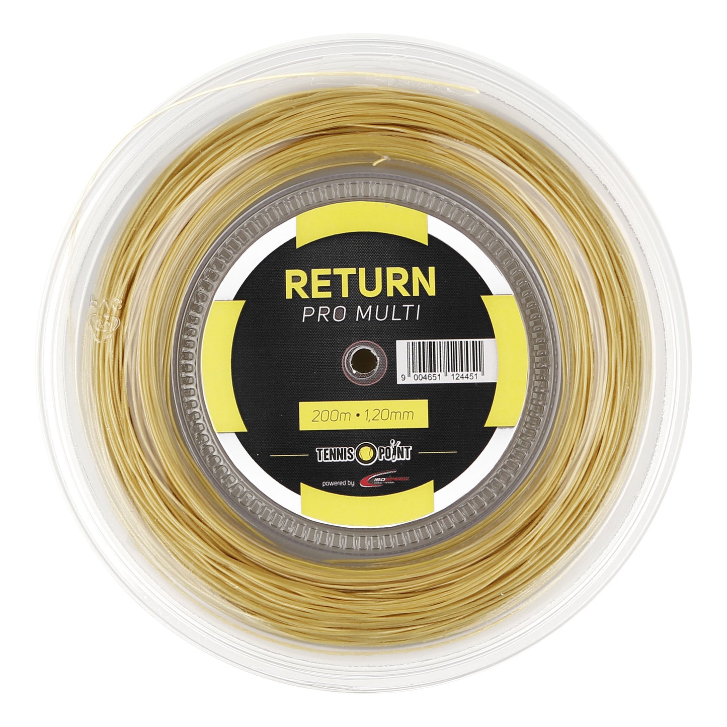 Tennis-Point Return Pro Multi Saitenrolle 200m - nude Tennis-Point Return Pro Multi Saitenrolle 200m - nude