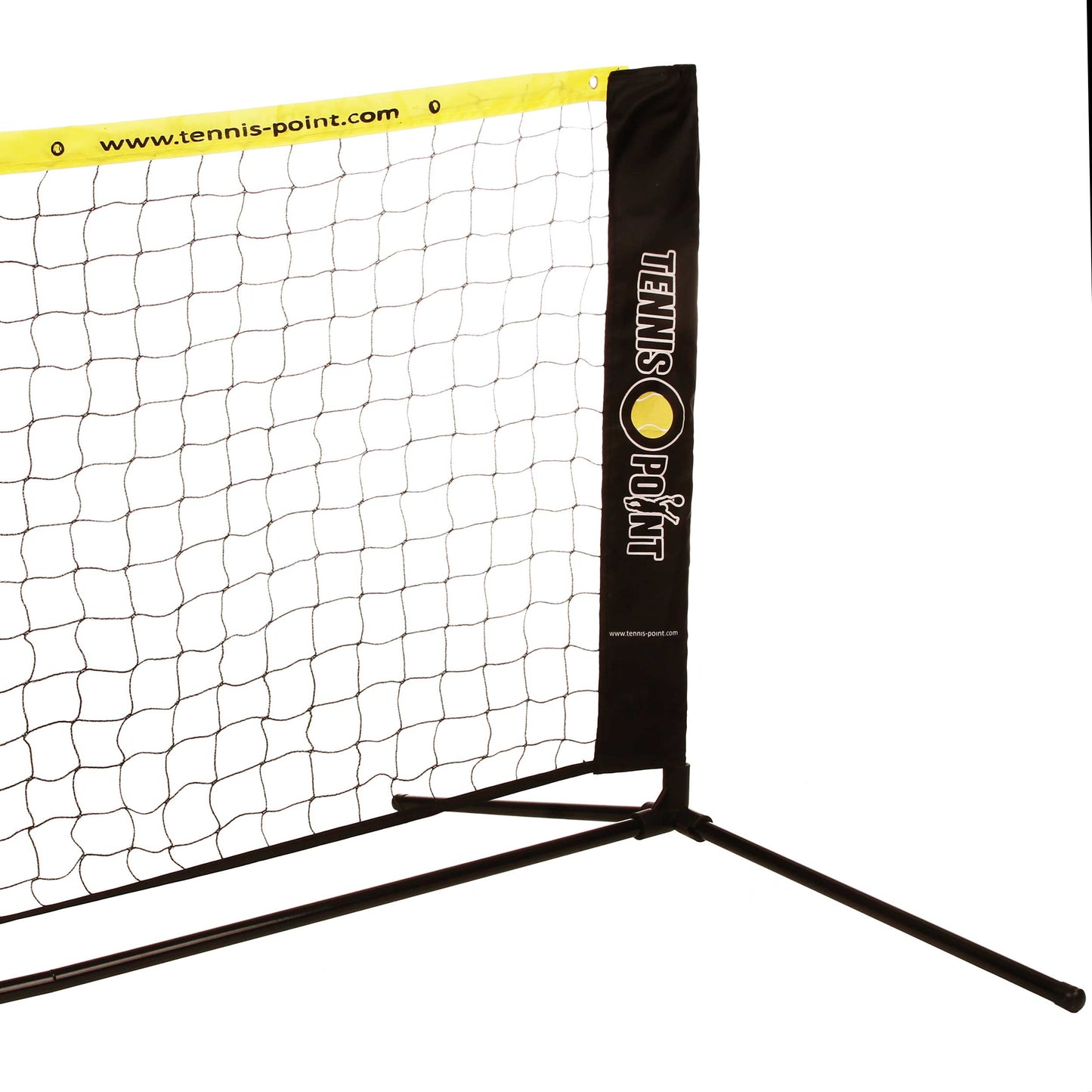 Tennis-Point Kleinfeldnetz Tennisnetz 6m-Schwarz Tennis-Point Kleinfeldnetz Tennisnetz 6m-Schwarz