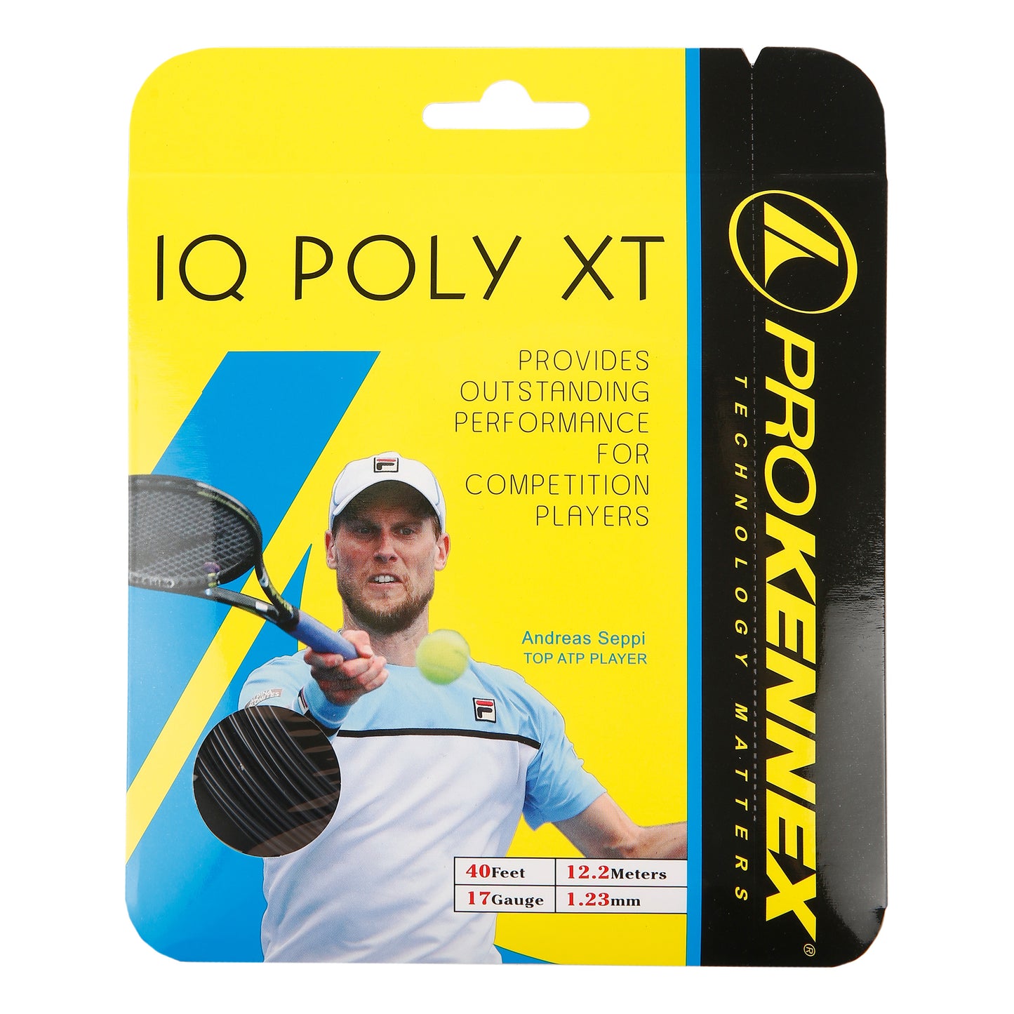 PROKENNEX IQ Poly XT Saitenset 12,2m - schwarz PROKENNEX IQ Poly XT Saitenset 12,2m - schwarz