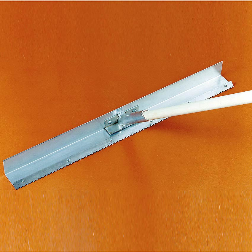 Tegra Schaber Mit Säge (ohne Stiel),Aluminium-Mehrfarbig Tegra Schaber Mit Säge (ohne Stiel),Aluminium-Mehrfarbig
