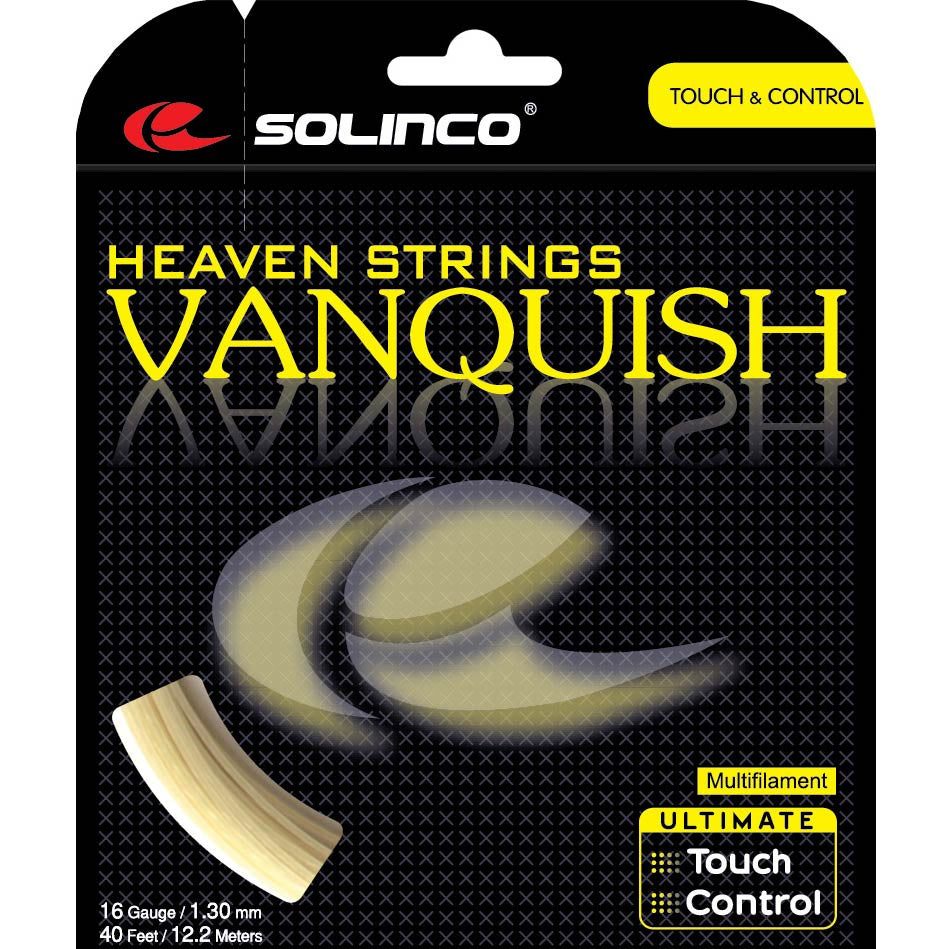Solinco Vanquish Natur Saitenset 12,2m-Nude Solinco Vanquish Natur Saitenset 12,2m-Nude