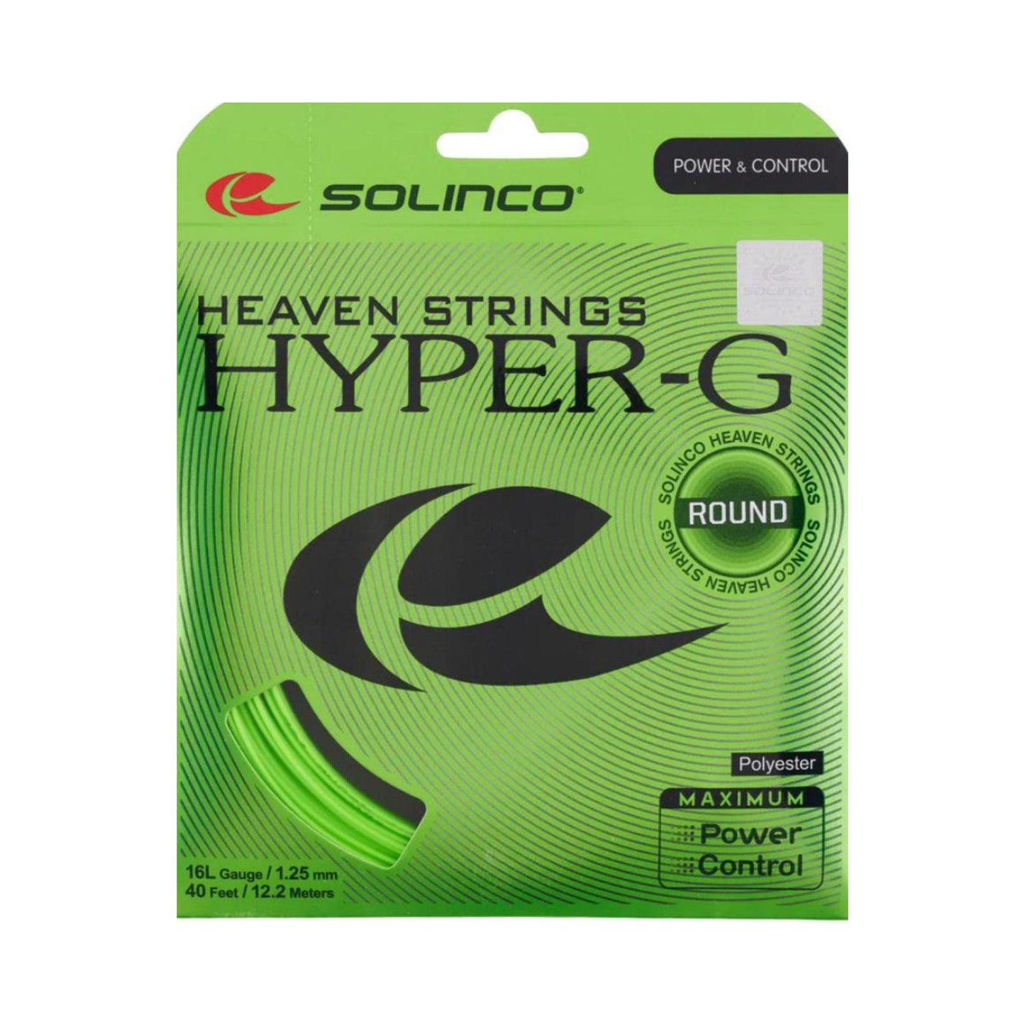 Solinco Hyper-G Round Saitenset-Grün Solinco Hyper-G Round Saitenset-Grün
