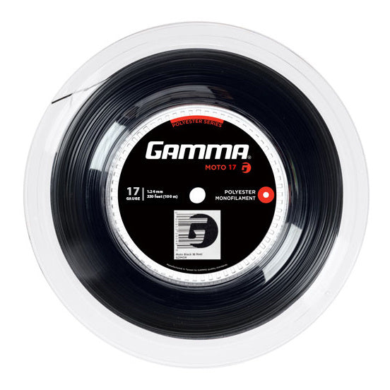 Gamma Moto Saitenrolle 100m-Schwarz Gamma Moto Saitenrolle 100m-Schwarz