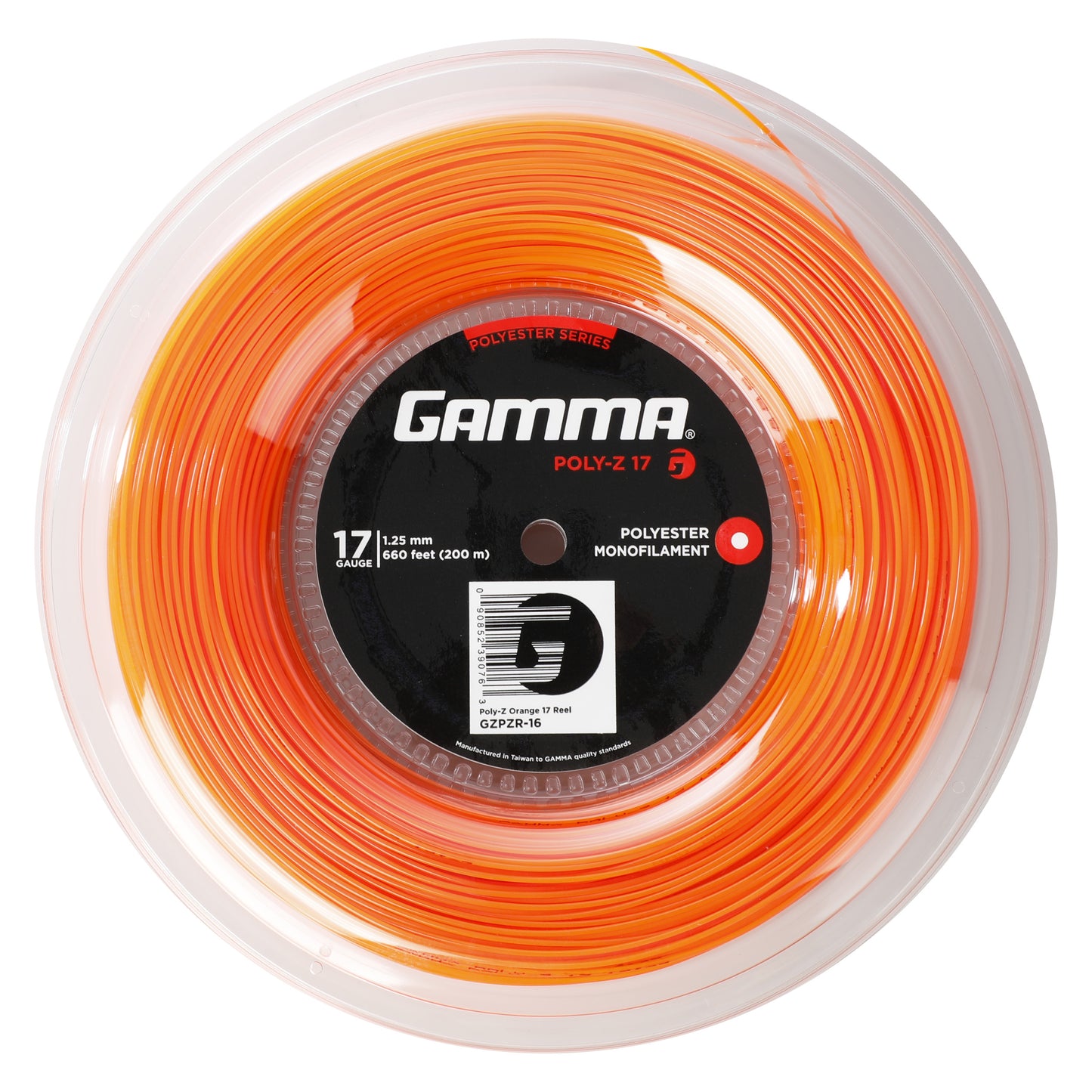 Gamma Poly Z Saitenrolle-Orange Gamma Poly Z Saitenrolle-Orange