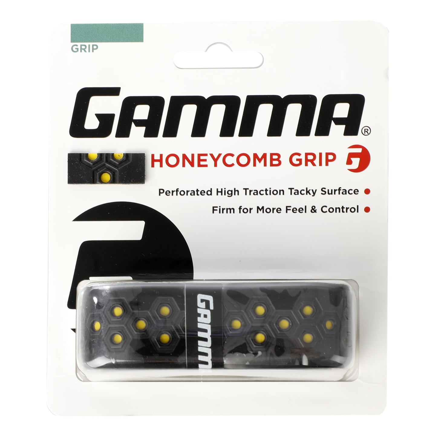 Gamma Honeycomb Cushion Grip 1er Pack - schwarz Gamma Honeycomb Cushion Grip 1er Pack - schwarz