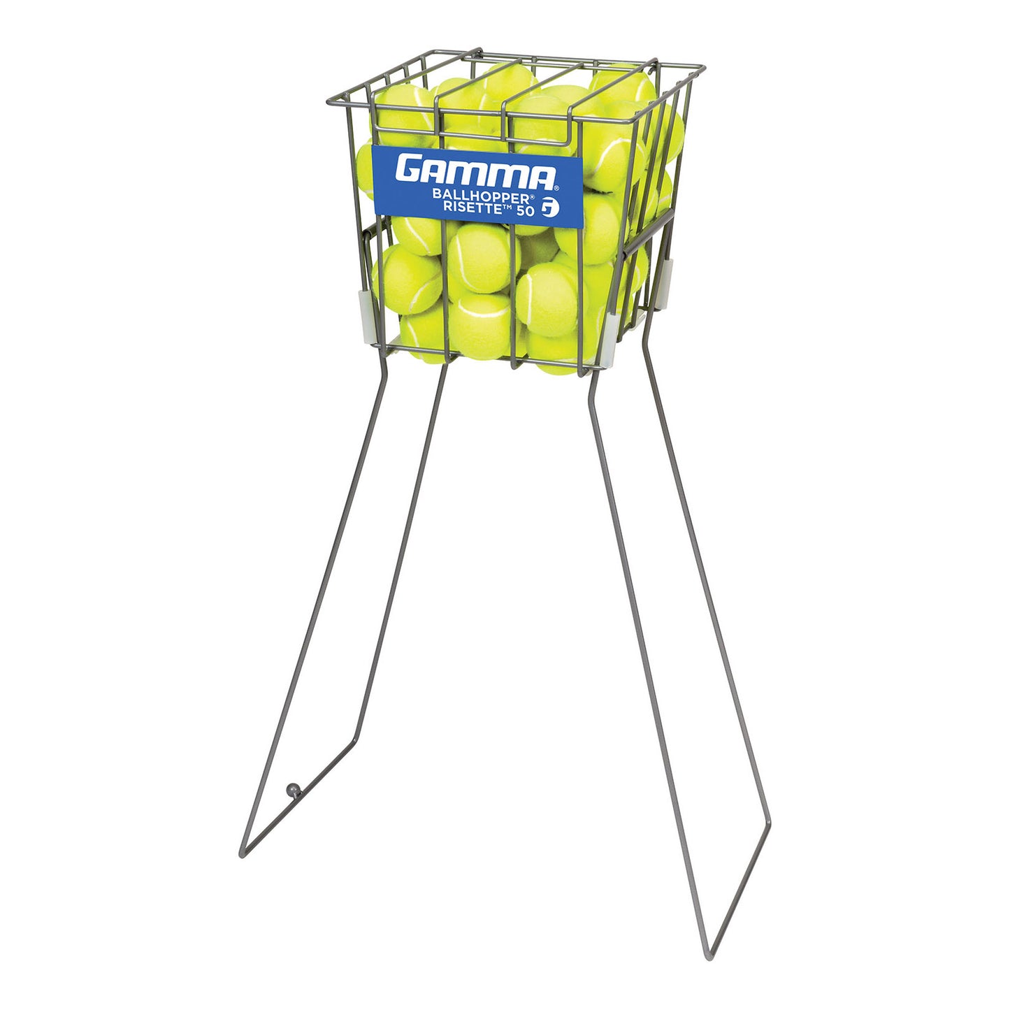 Gamma Ballhopper Risette 50 Ballkorb-Silber Gamma Ballhopper Risette 50 Ballkorb-Silber