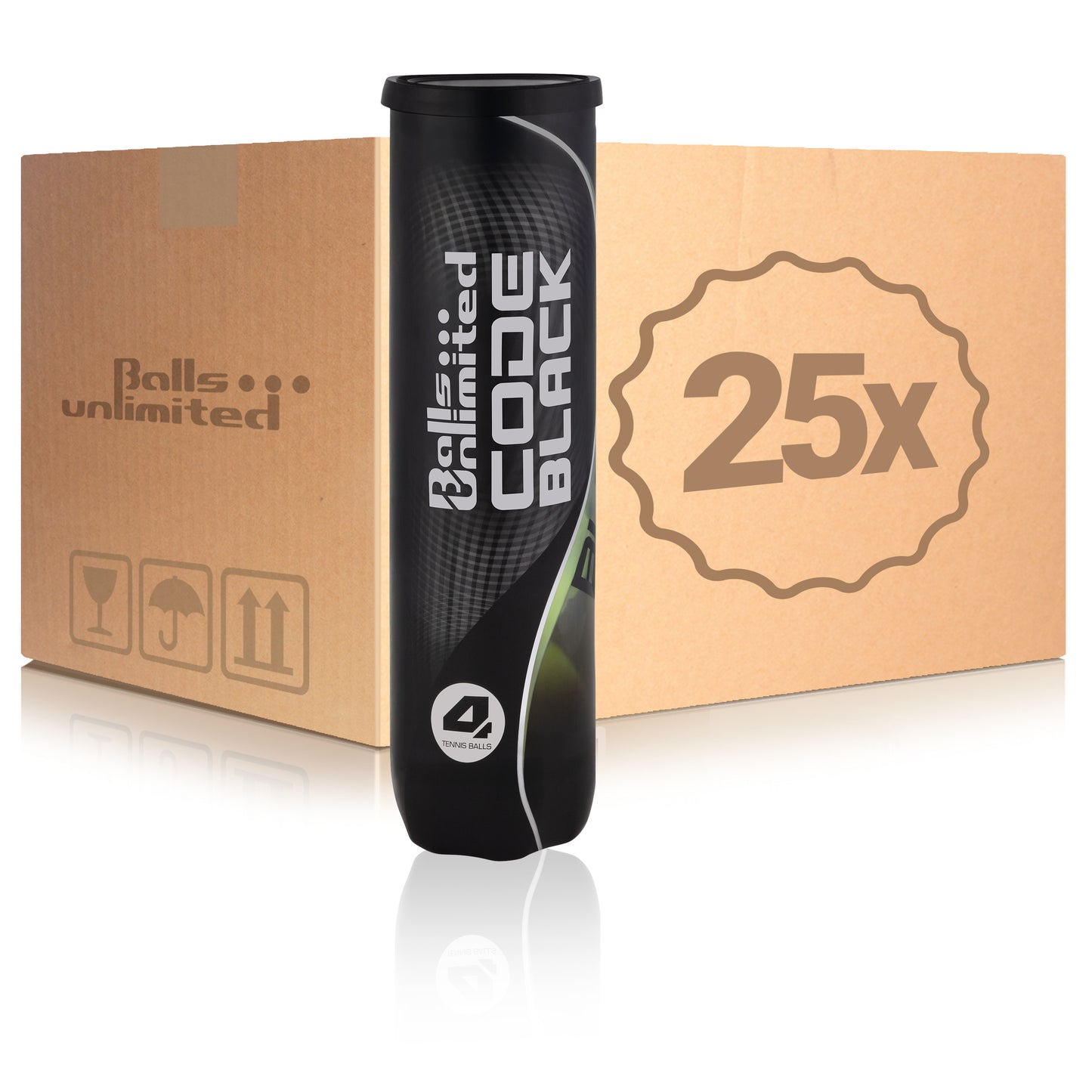 Balls Unlimited 25x 4er Dose Code Black Balls Unlimited 25x 4er Dose Code Black