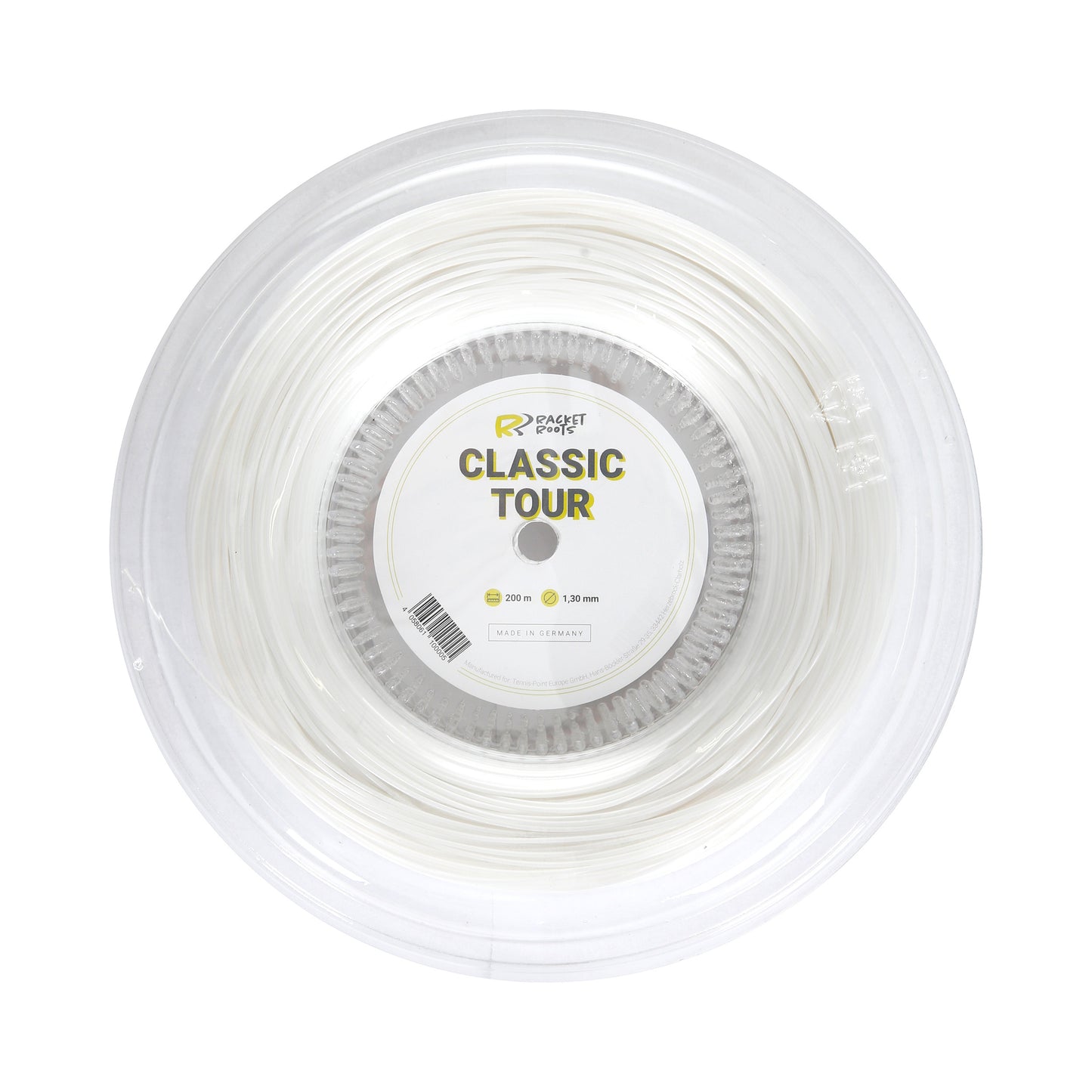Racket Roots RR Classic Tour Saitenrolle 200m-Weiß Racket Roots RR Classic Tour Saitenrolle 200m-Weiß