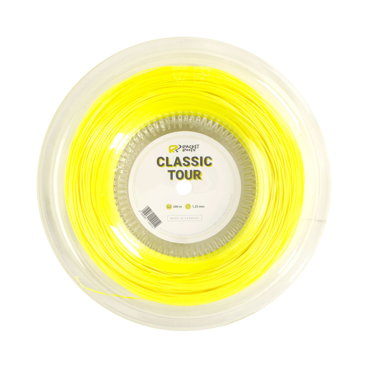 Racket Roots RR Classic Tour Saitenrolle 200m-Neongelb Racket Roots RR Classic Tour Saitenrolle 200m-Neongelb