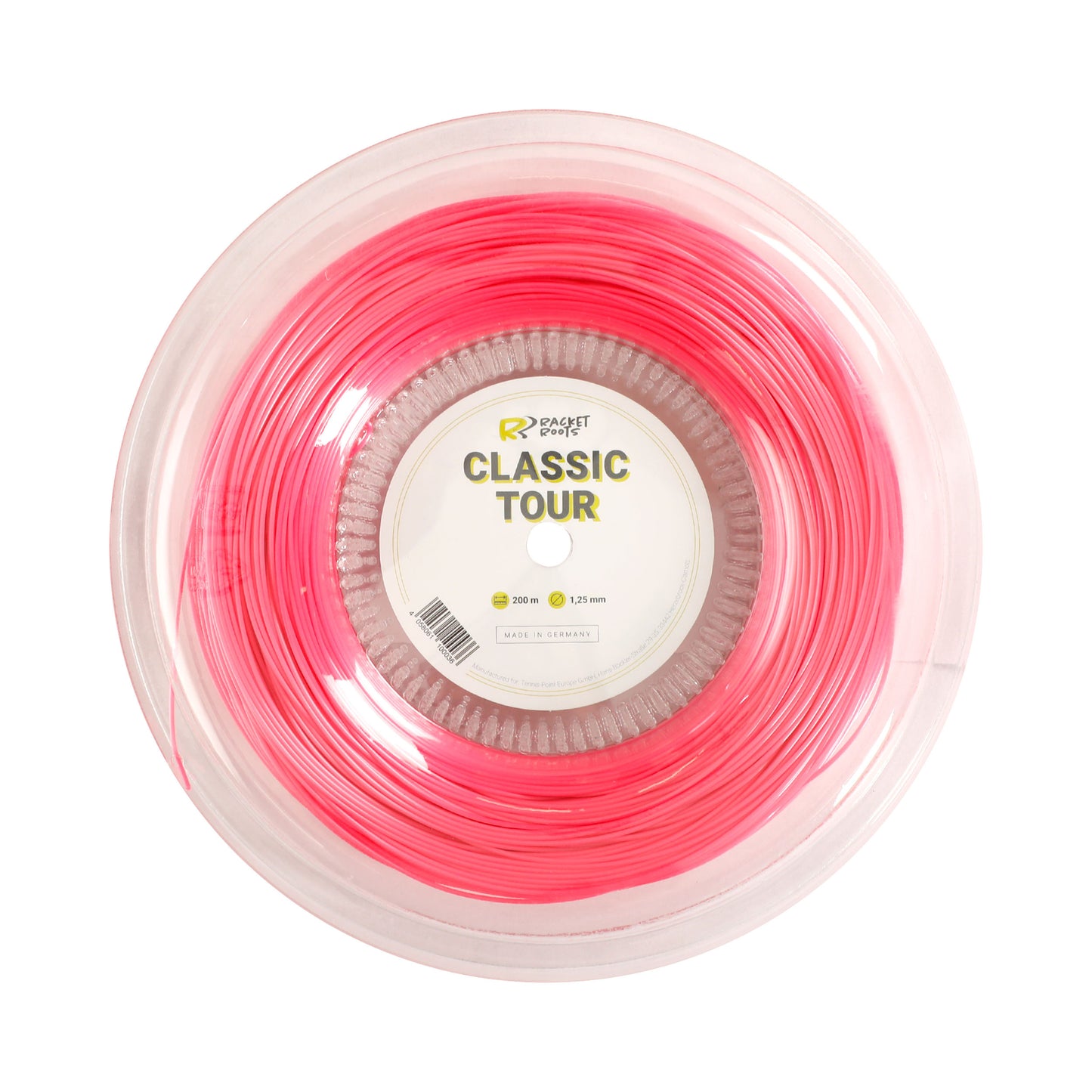 Racket Roots RR Classic Tour Saitenrolle 200m-Pink Racket Roots RR Classic Tour Saitenrolle 200m-Pink
