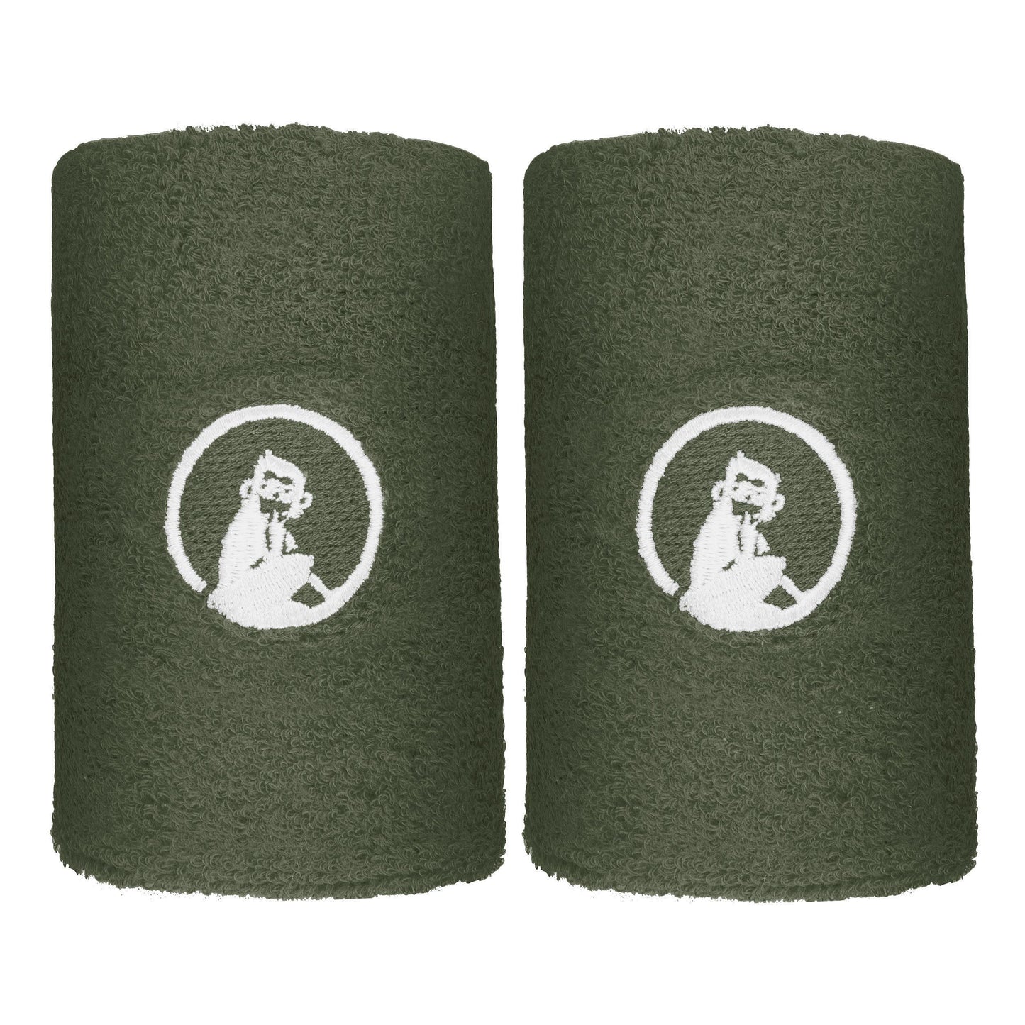 Quiet Please Memories Faded Memories Schweißband 2er Pack Unisex - dunkelgrün Quiet Please Memories Faded Memories Schweißband 2er Pack Unisex - dunkelgrün