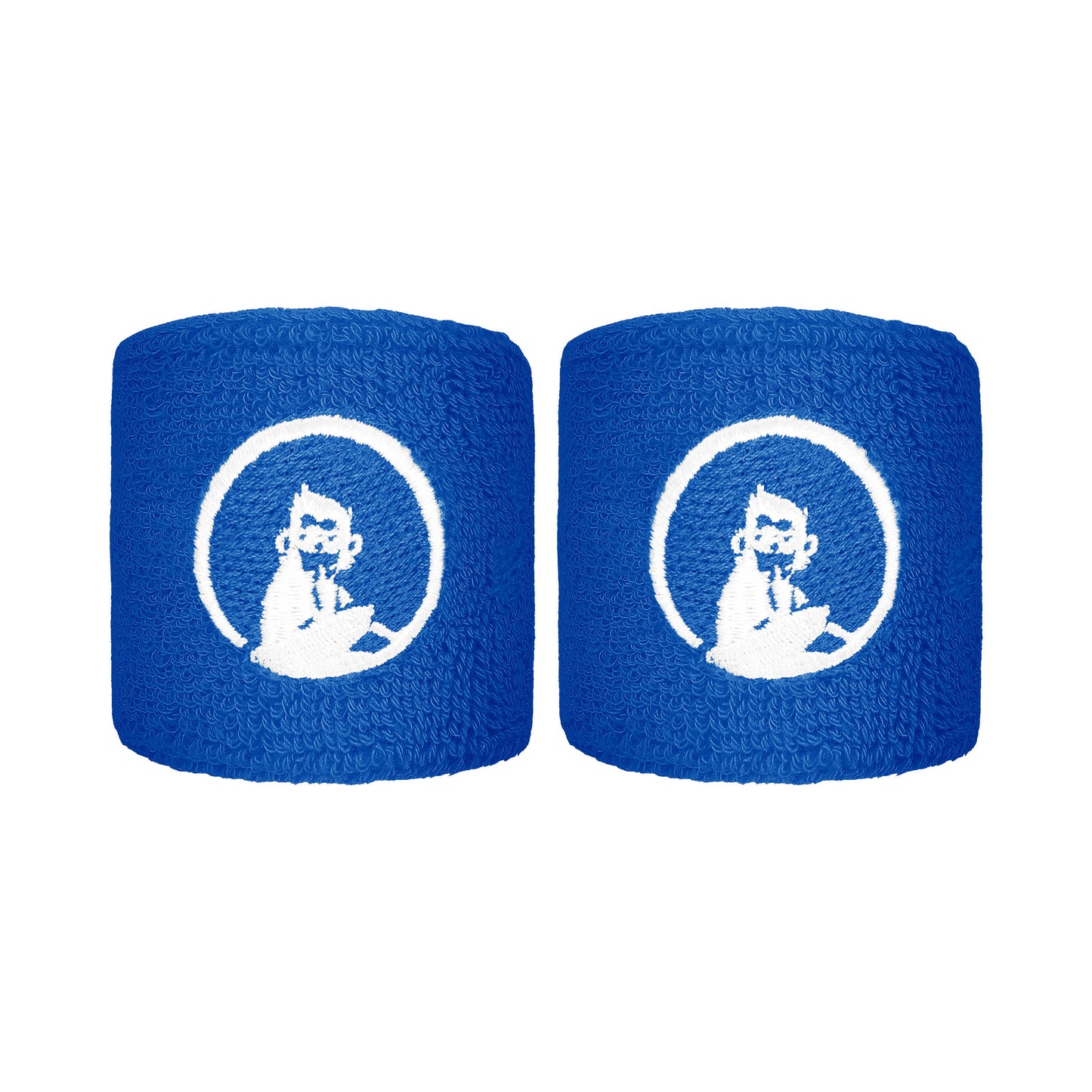 Quiet Please Schweißband 2er Pack kurz - blau, weiß Quiet Please Schweißband 2er Pack kurz - blau, weiß