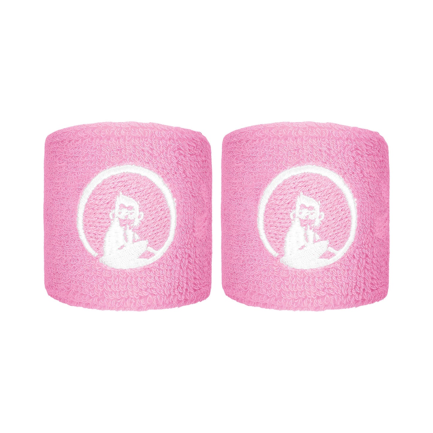 Quiet Please Memories Faded Memories Schweißband 2er Pack Unisex - pink, pink Quiet Please Memories Faded Memories Schweißband 2er Pack Unisex - pink, pink