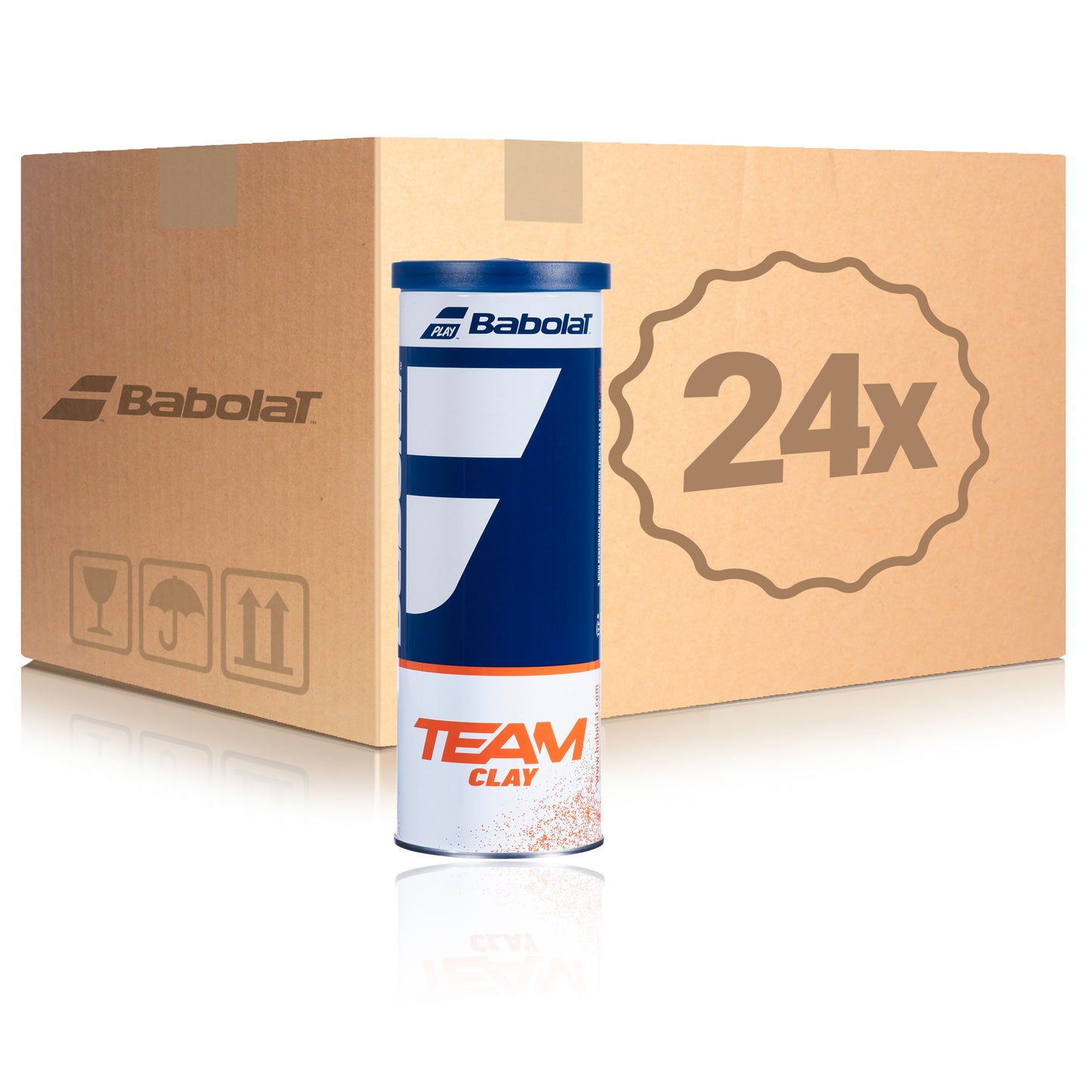 Babolat 24x 3er Dose Team Clay X 3 im Karton Babolat 24x 3er Dose Team Clay X 3 im Karton