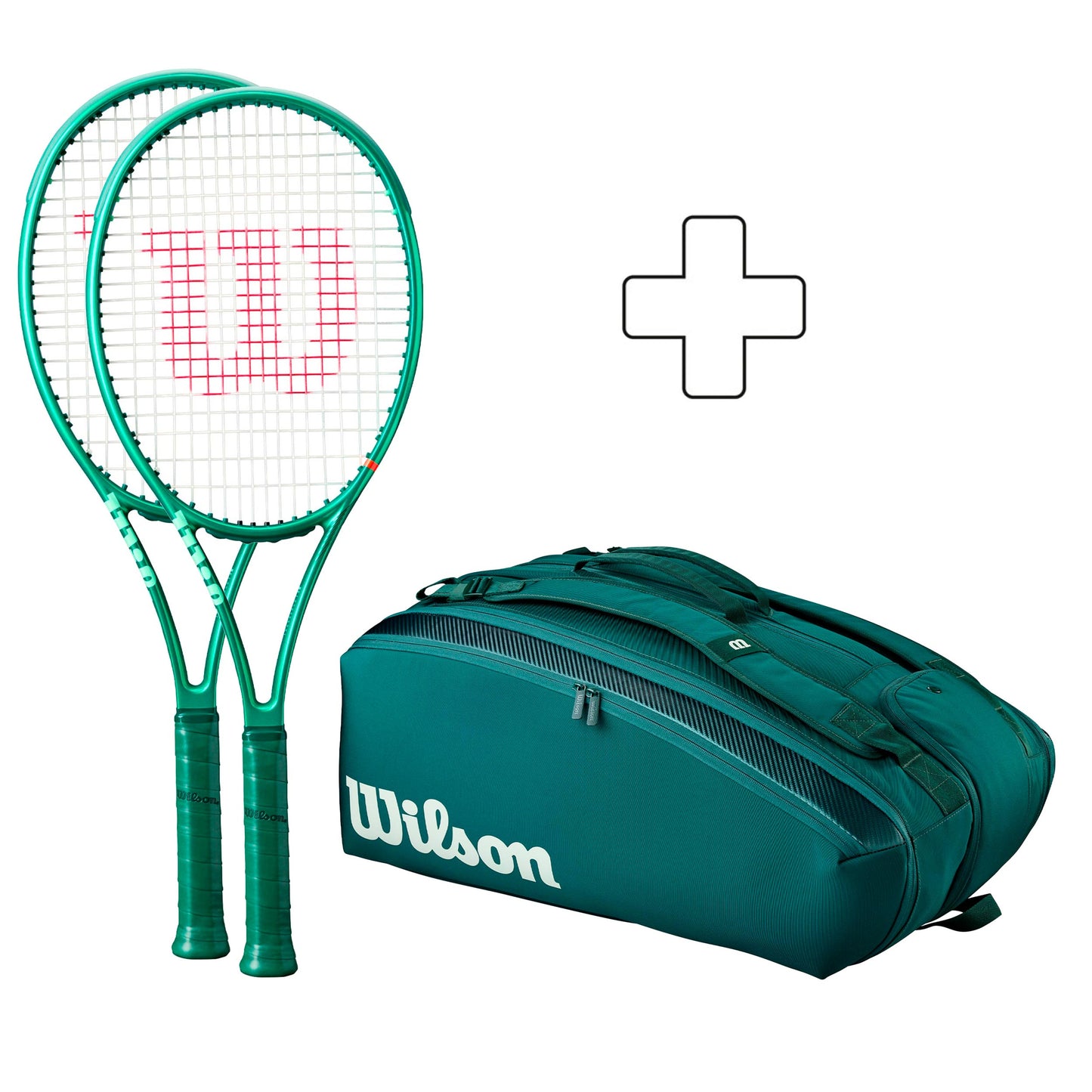 Wilson 2x Blade 100 Pro v10 plus Schlägertasche Wilson 2x Blade 100 Pro v10 plus Schlägertasche