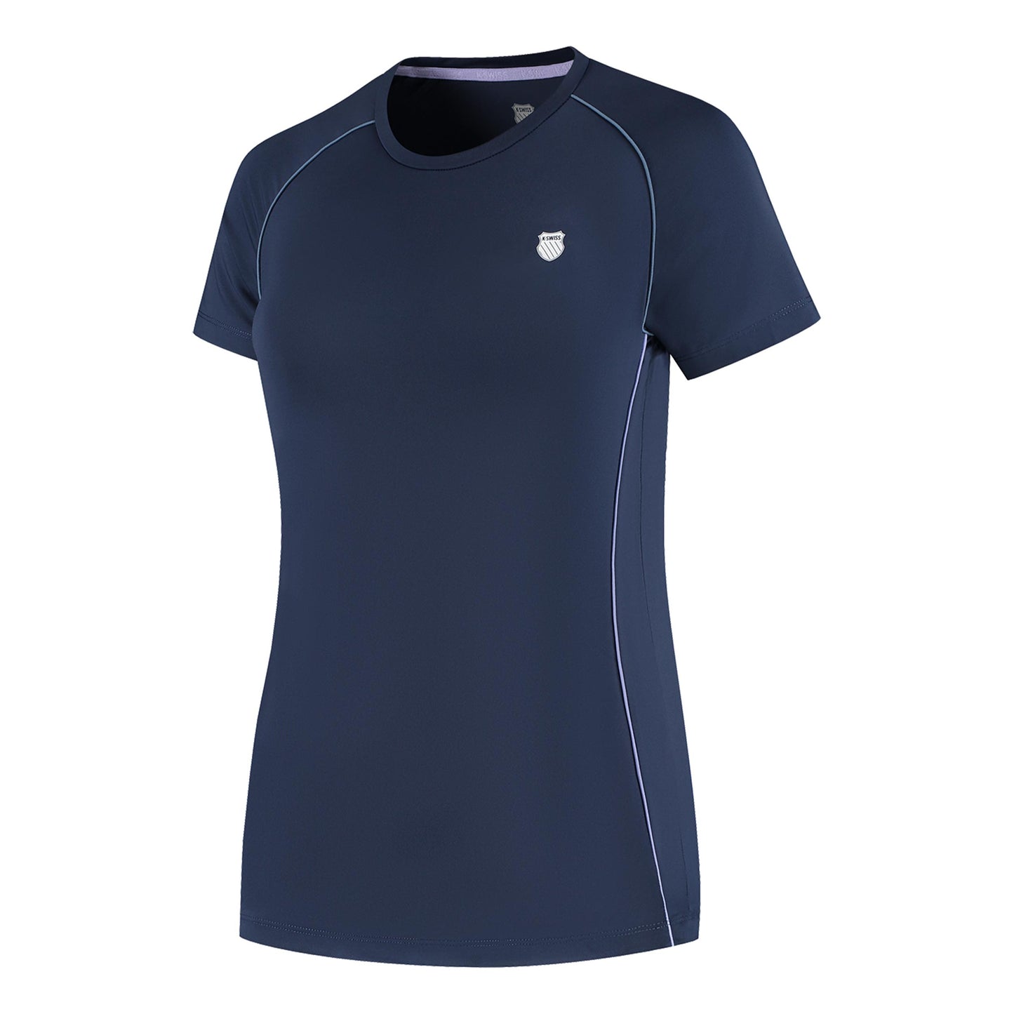 K-Swiss Hypercourt Basic T-Shirt Damen - dunkelblau K-Swiss Hypercourt Basic T-Shirt Damen - dunkelblau
