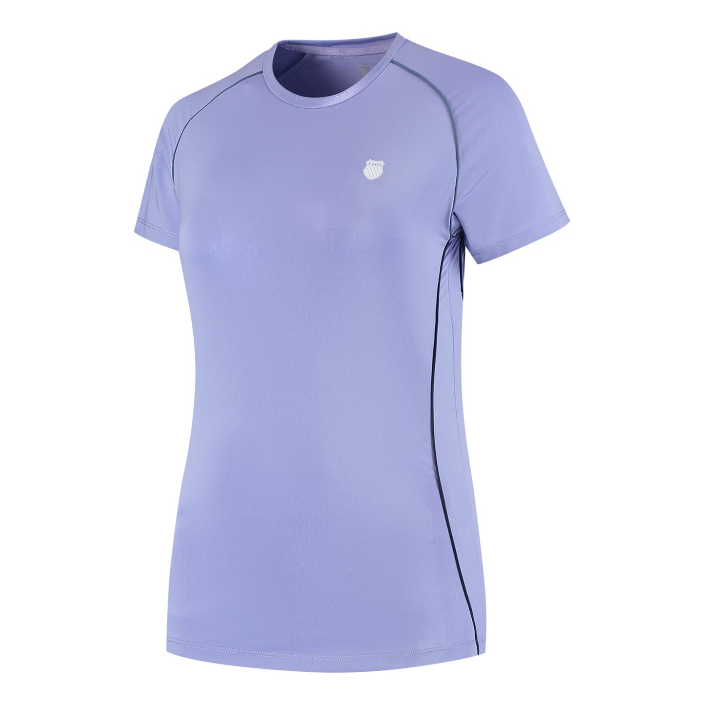 K-Swiss Hypercourt Basic T-Shirt Damen - flieder K-Swiss Hypercourt Basic T-Shirt Damen - flieder