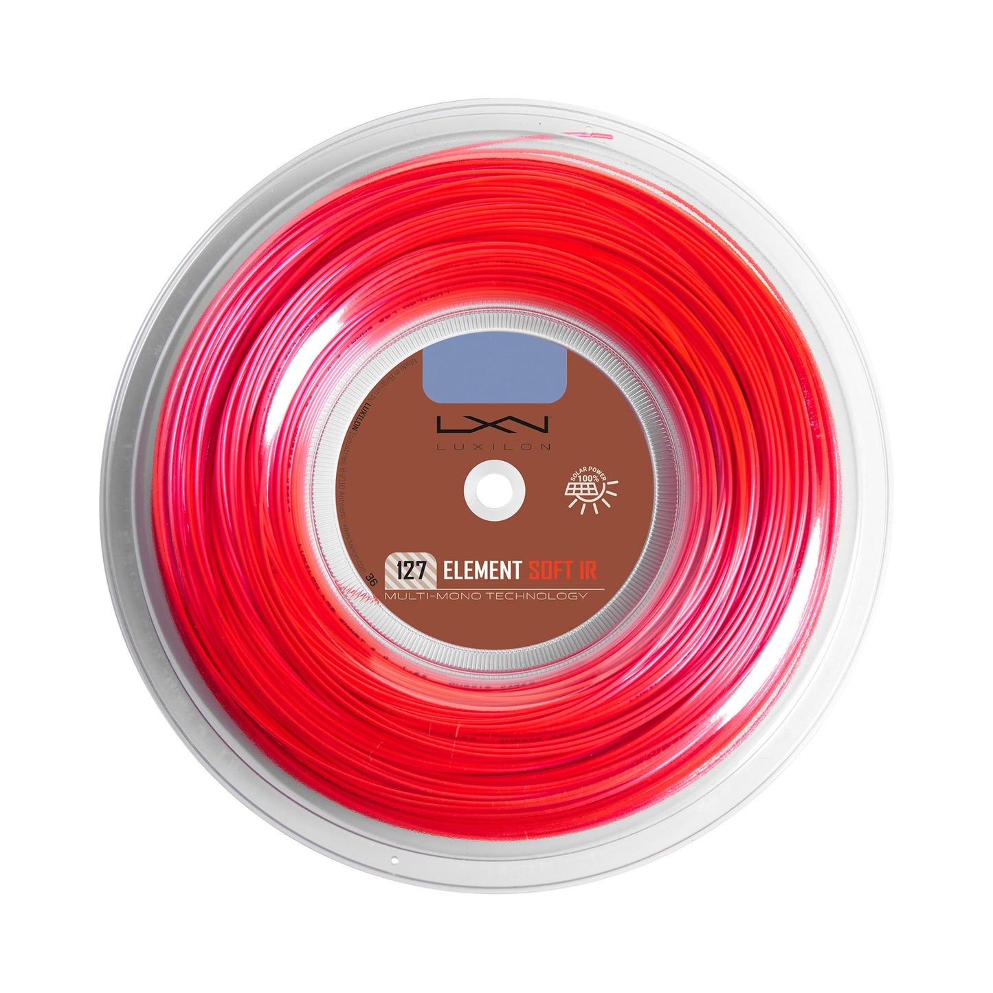 Luxilon Element Saitenrolle 200m - rot Luxilon Element Saitenrolle 200m - rot