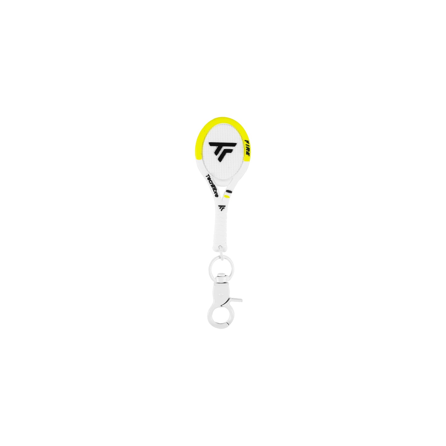 Tecnifibre Fire Schlüsselanhänger - weiß, gelb Tecnifibre Fire Schlüsselanhänger - weiß, gelb