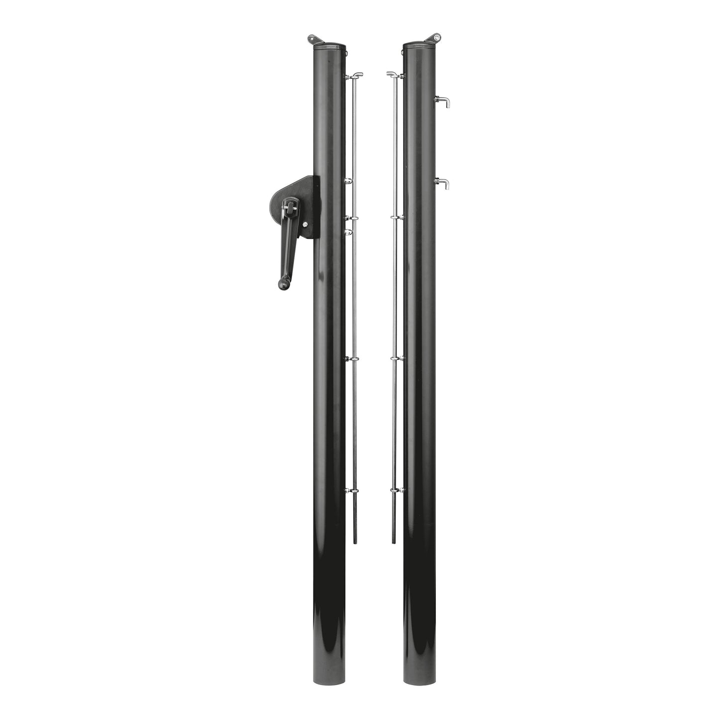 Tegra Padel Netzpfosten rund Ø 73 cm Netzhaltestange - schwarz Tegra Padel Netzpfosten rund Ø 73 cm Netzhaltestange - schwarz