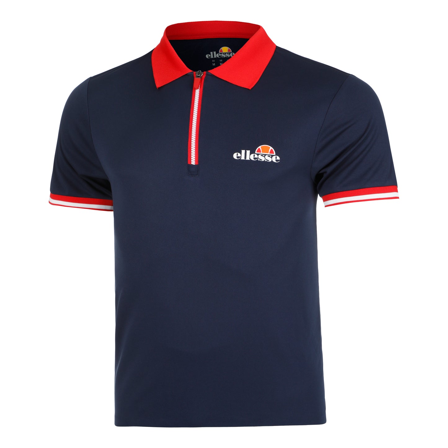 Ellesse Coolidge Polo Herren - dunkelblau, rot