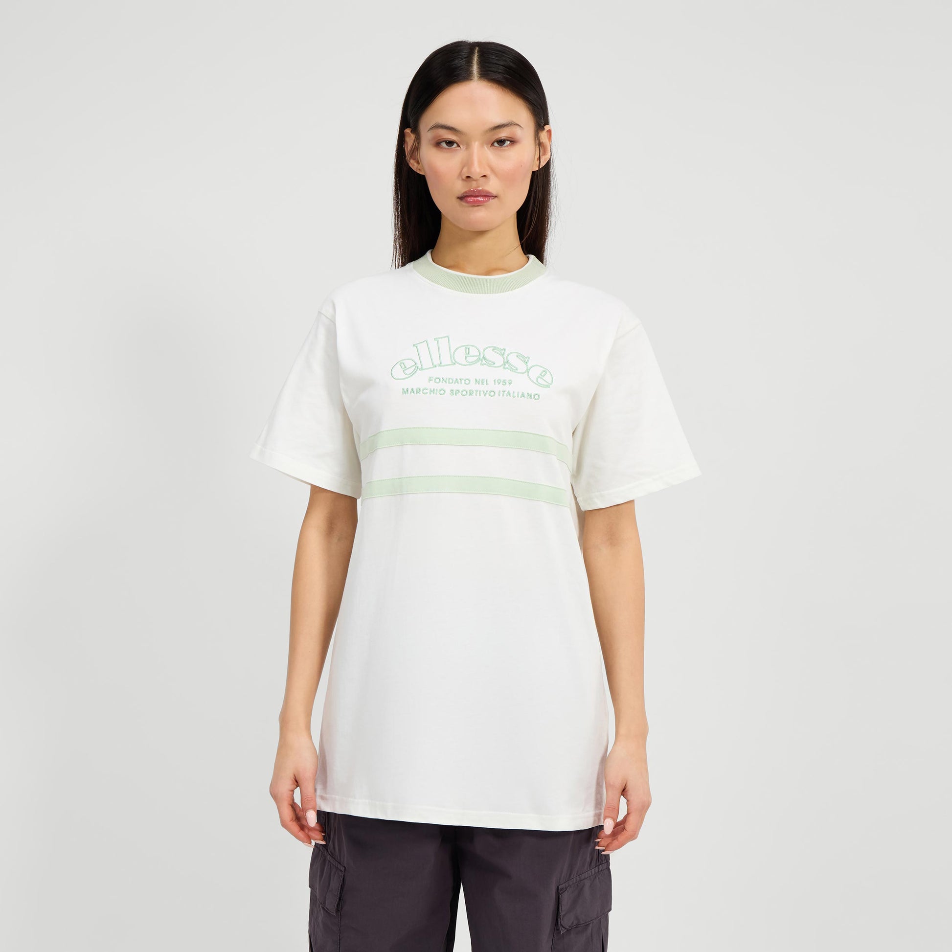 Ellesse Thones T-Shirt Damen-Creme,Salbei
