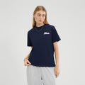 Soffio T-Shirt Damen-Dunkelblau,Weiß