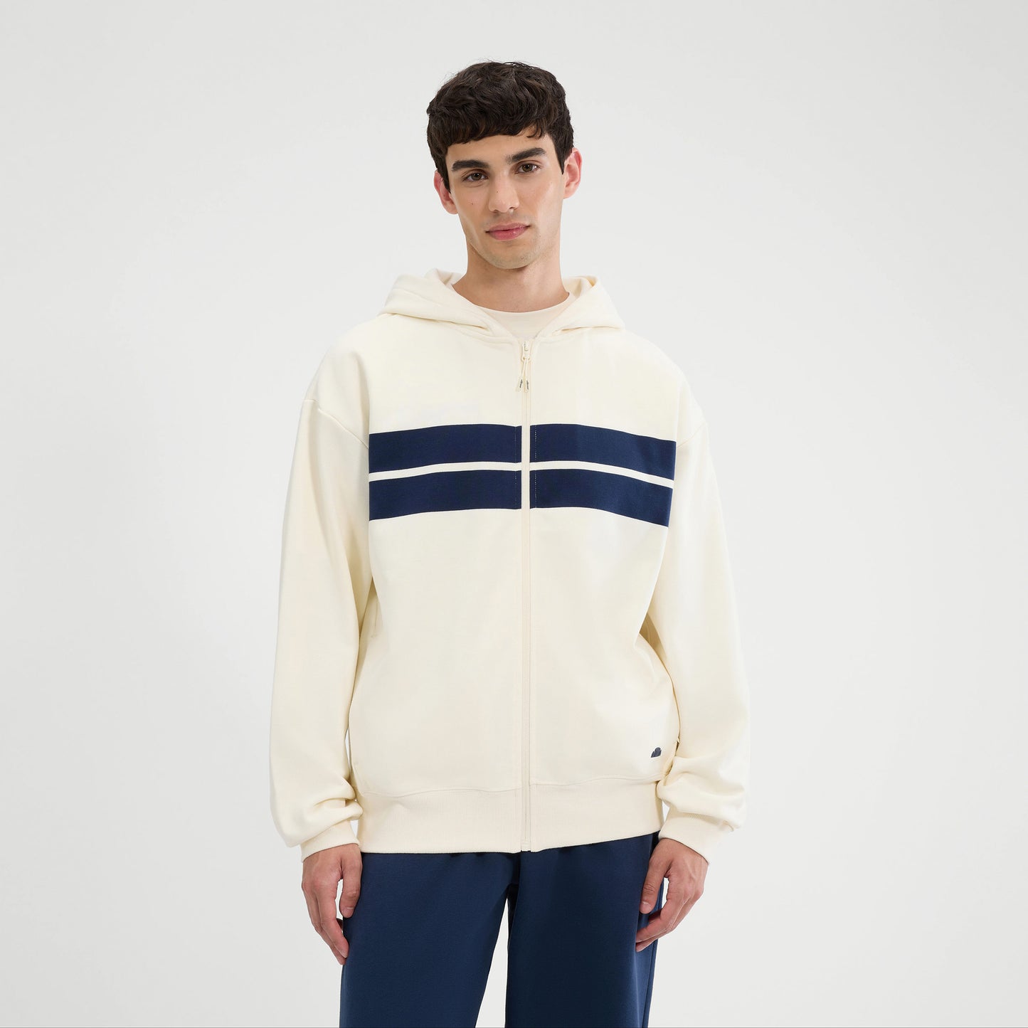 Ellesse Delenas Sweatjacke Herren-Creme,Dunkelblau