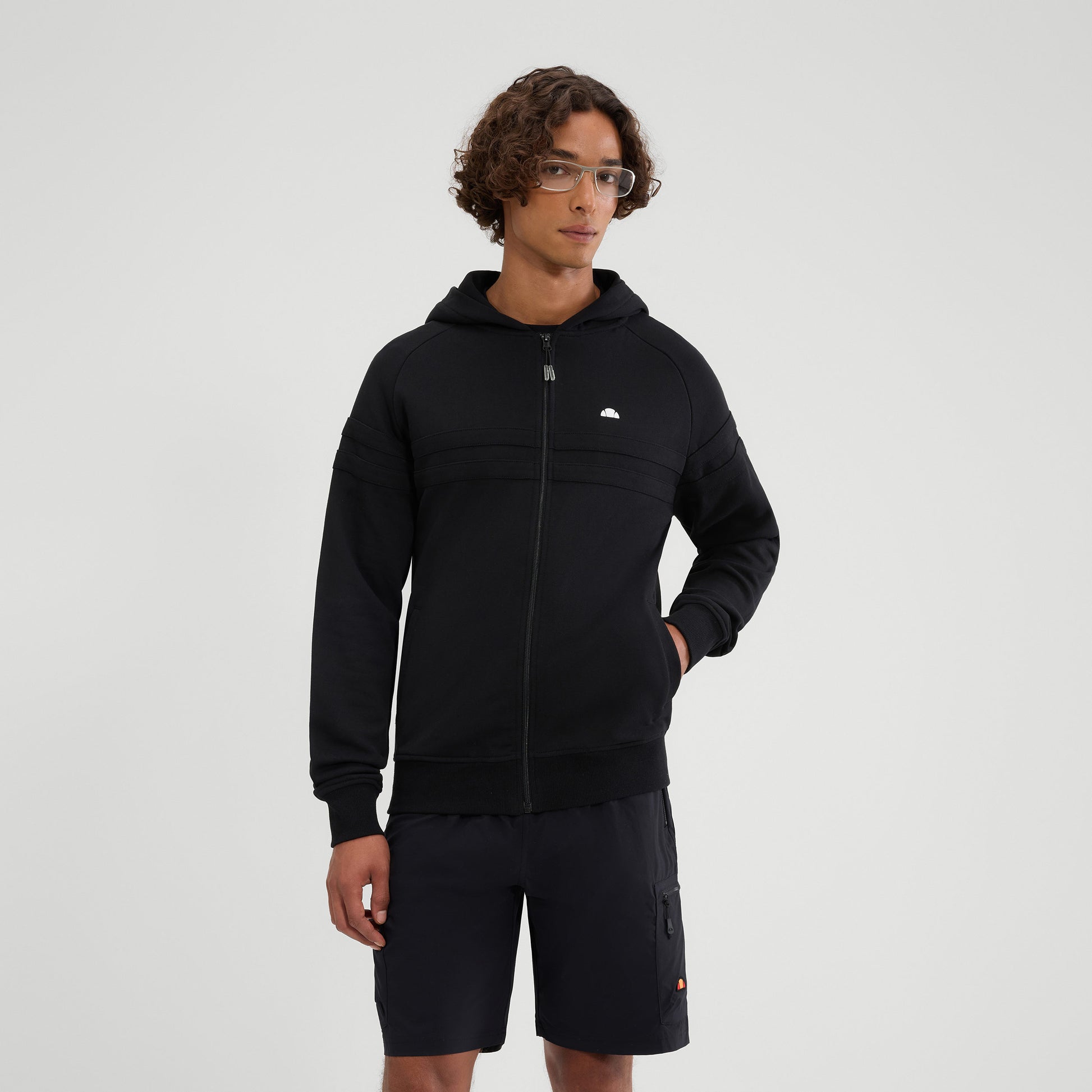 Ellesse Rimella Sweatjacke Herren-schwarz