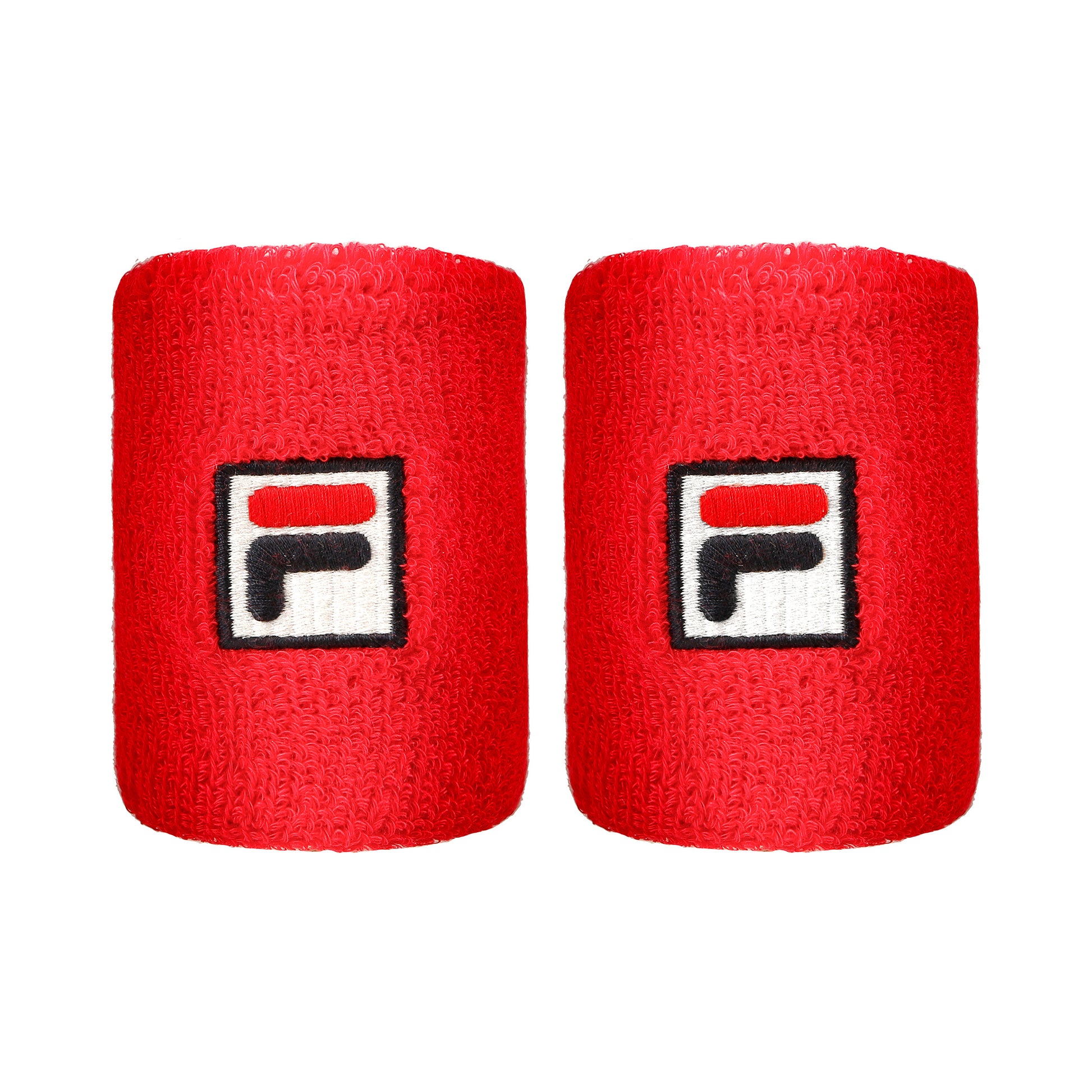 Fila Osten Schweißband 2er Pack Unisex - rot, weiß