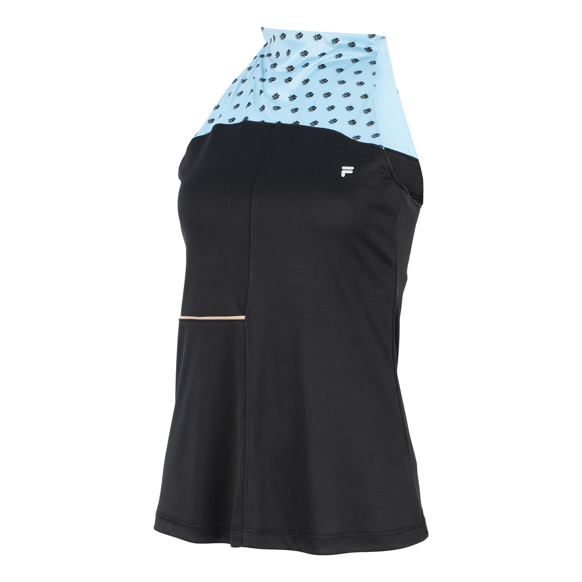 Fila Lottie Tank-Top Damen - schwarz, hellblau