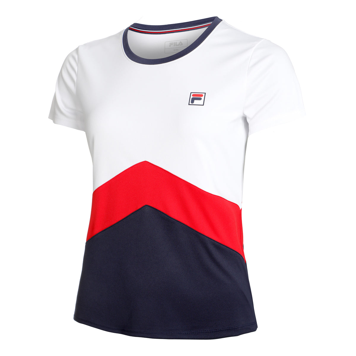 Fila Aurelia T-Shirt Damen - weiß, mehrfarbig