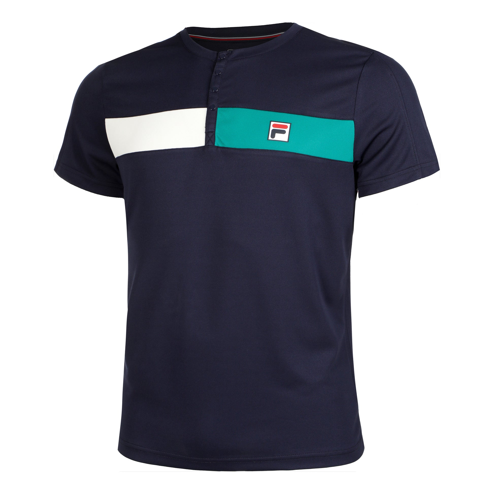 Fila Emilio T-Shirt Herren - dunkelblau, mehrfarbig
