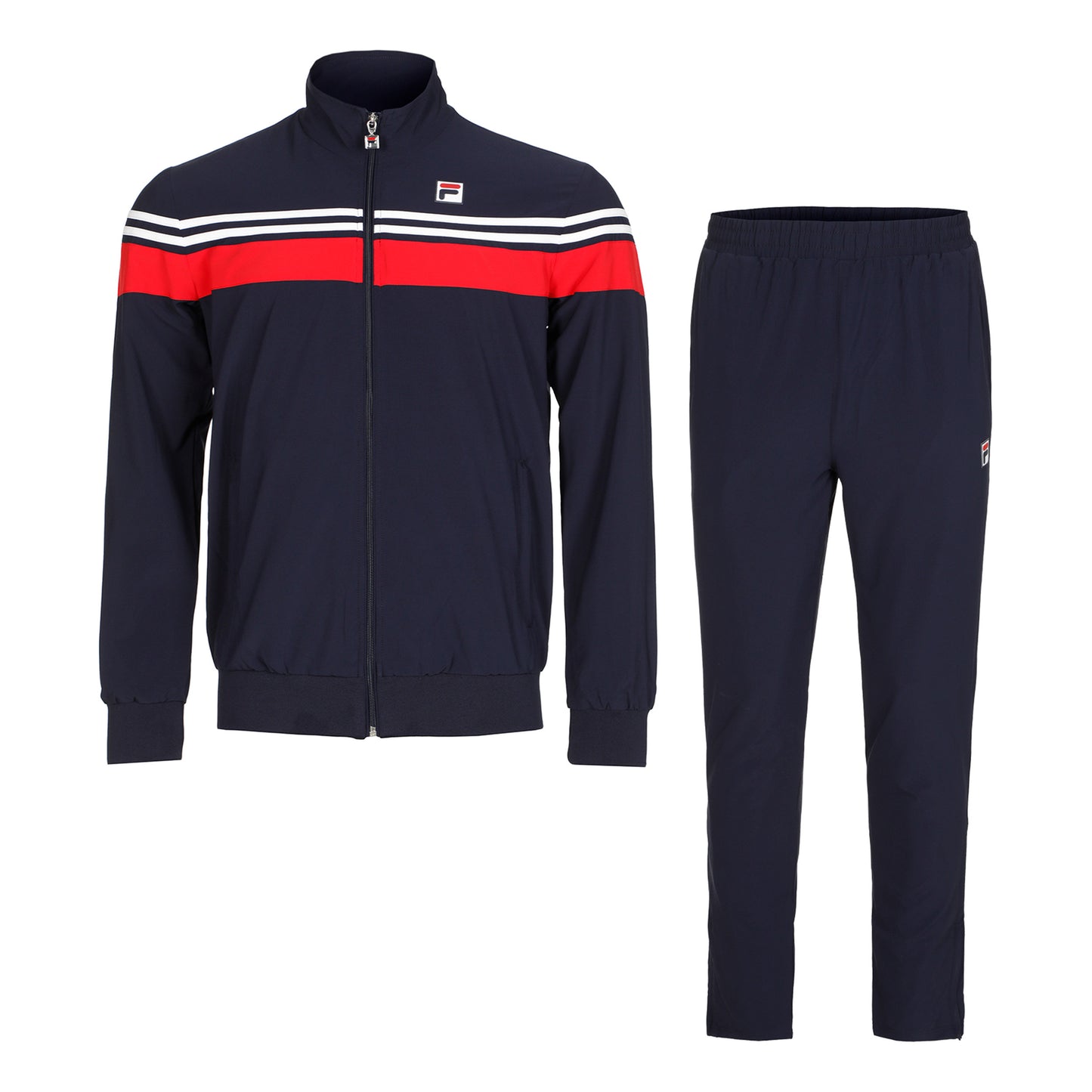 Fila Bruno Trainingsanzug Herren-Dunkelblau,Rot