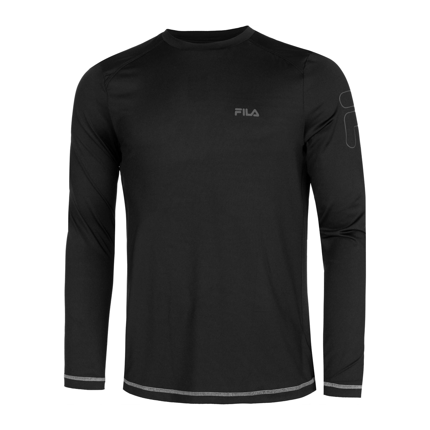 Fila Joris Longsleeve Herren - schwarz,