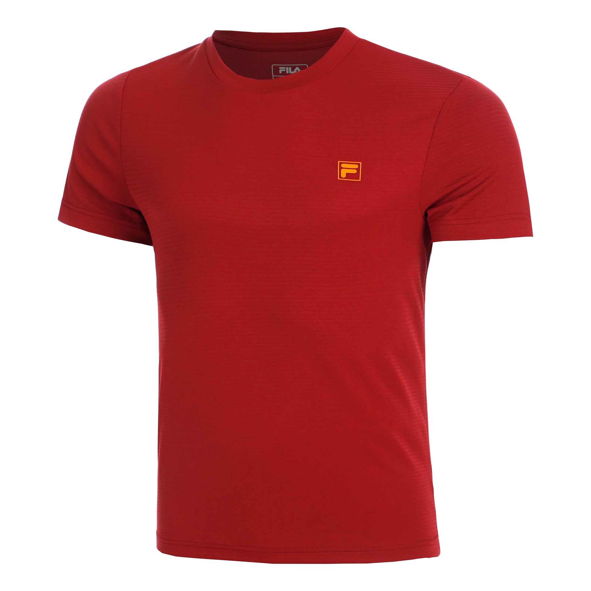Fila Tristan T-Shirt Herren-Dunkelrot