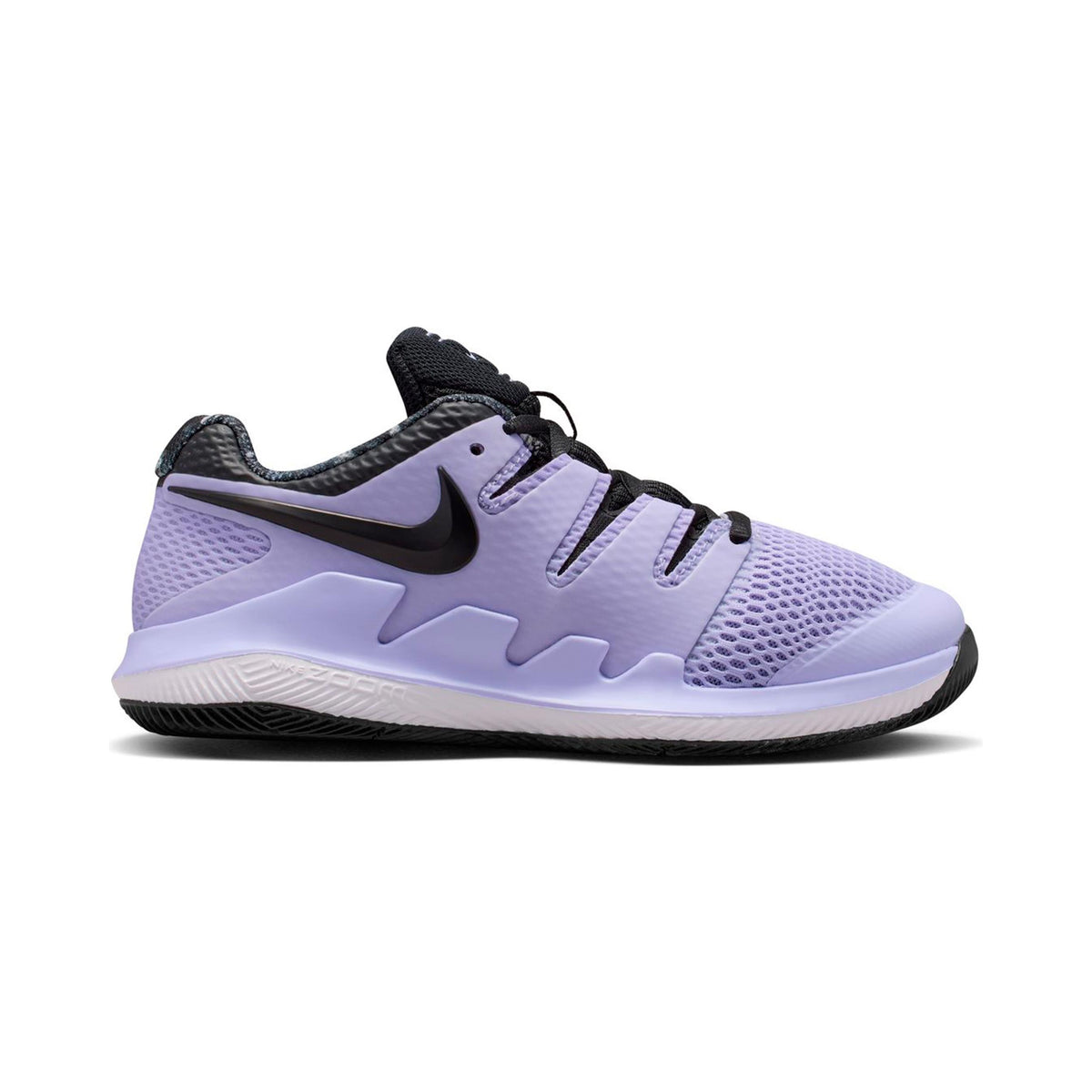 Nike Court Junior X Allcourtschuh Kinder - lila, schwarz