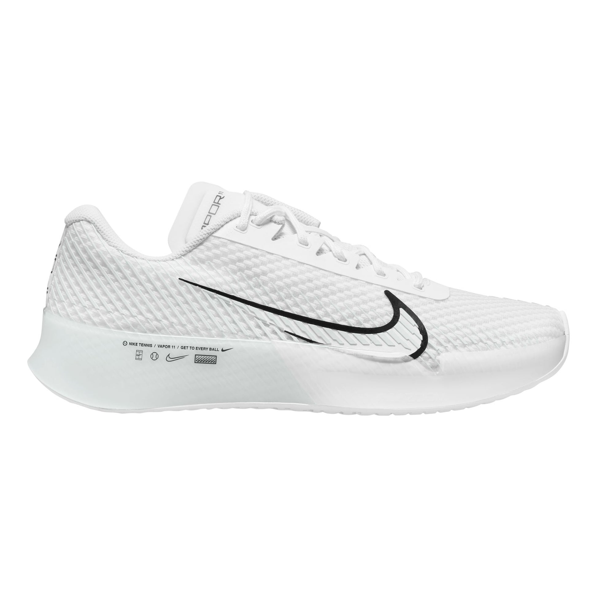 Nike Air Zoom Vapor 11 Allcourtschuh Herren - weiß, schwarz