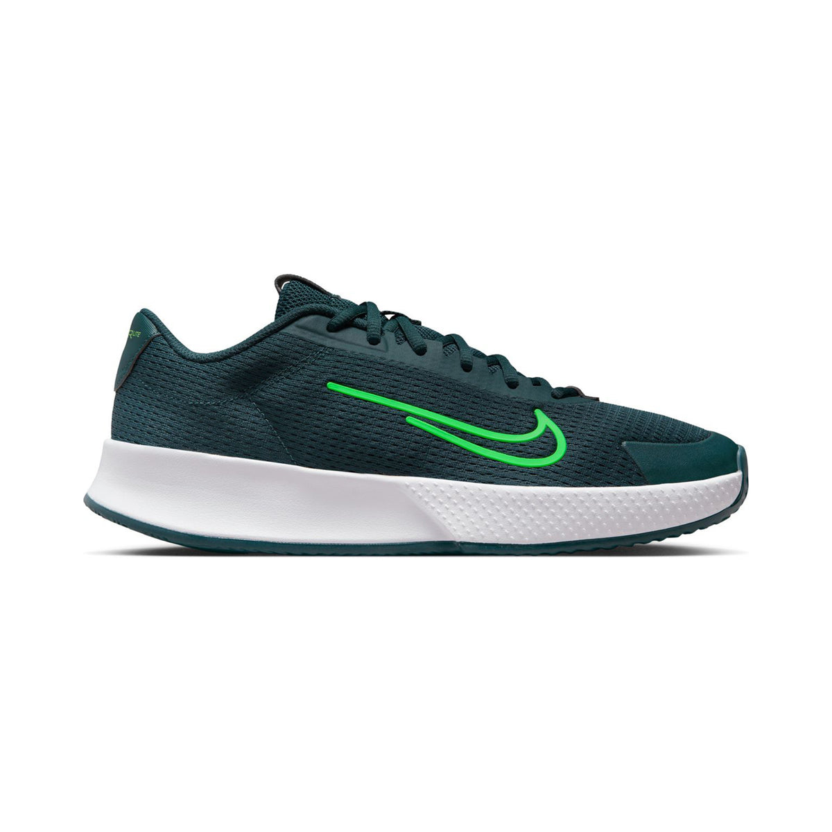 Nike Vapor Lite 2 Sandplatzschuh Kinder - dunkelgrün, neongrün