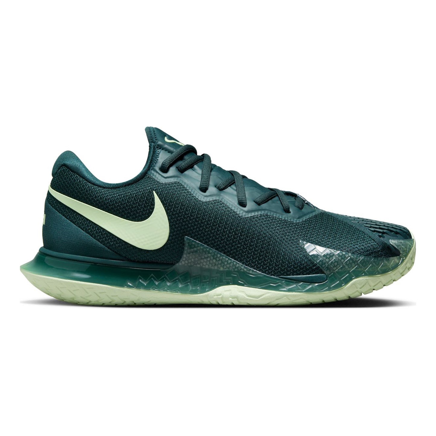 Nike Court Zoom Vapor Cage 4 Rafa Allcourtschuh Herren - dunkelgrün, limette