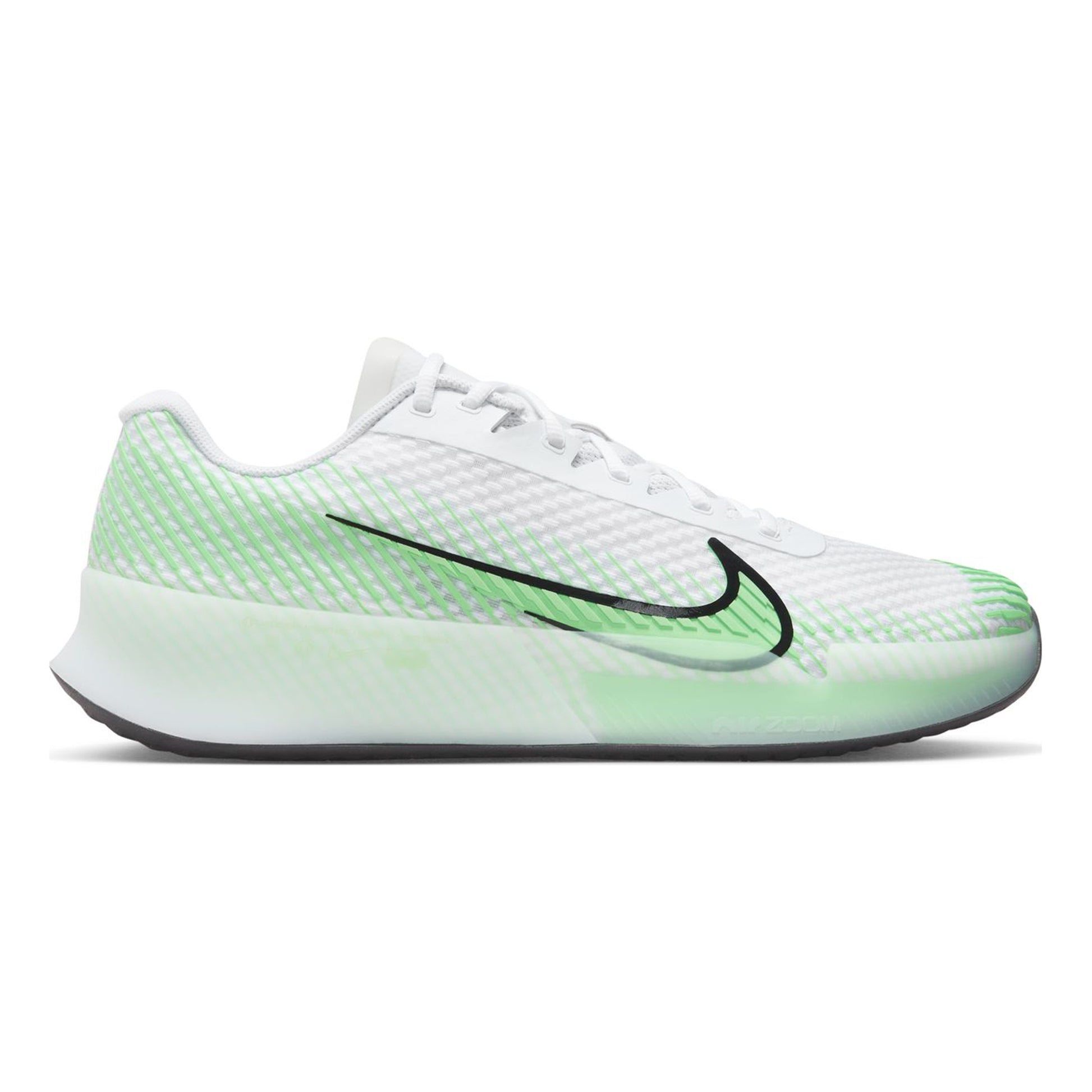 Nike Air Zoom Vapor 11 Allcourtschuh Herren - weiß, hellgrün