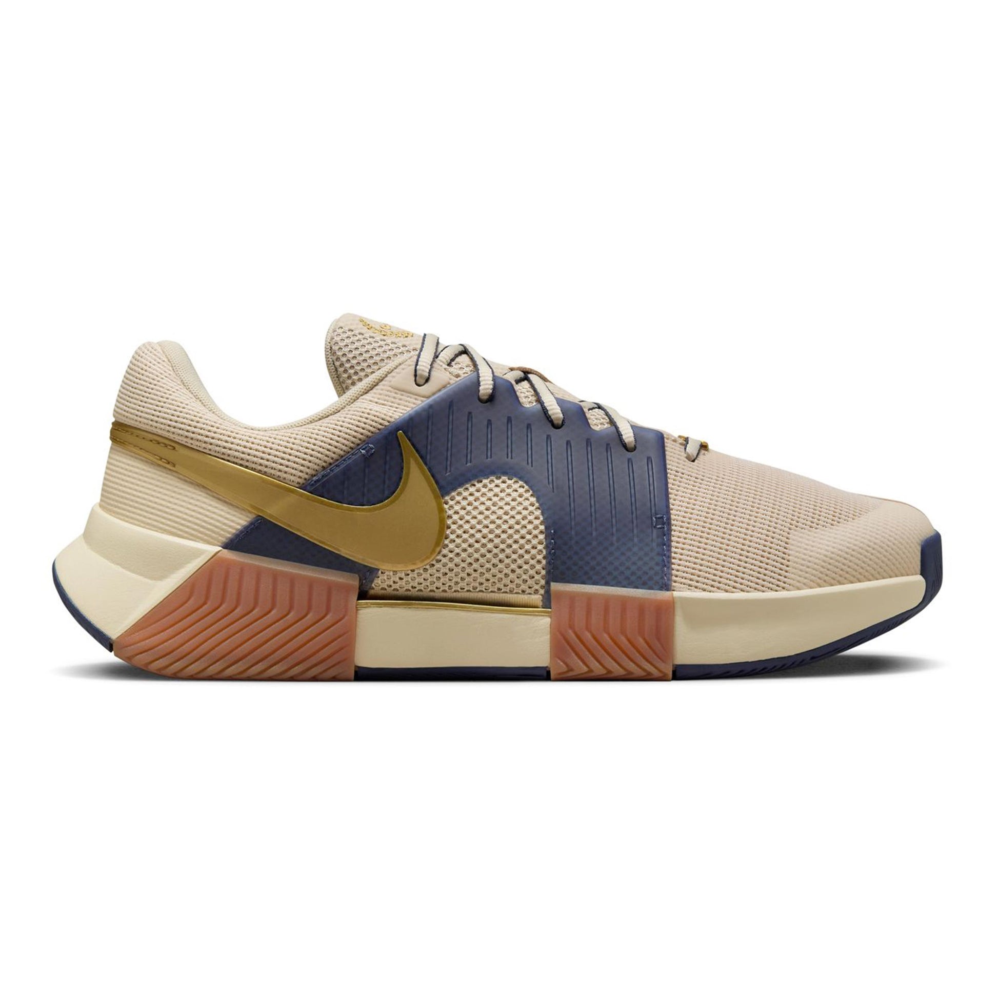 Nike Zoom GP Challenge 1 PRM Allcourtschuh Herren-Beige,Dunkelblau