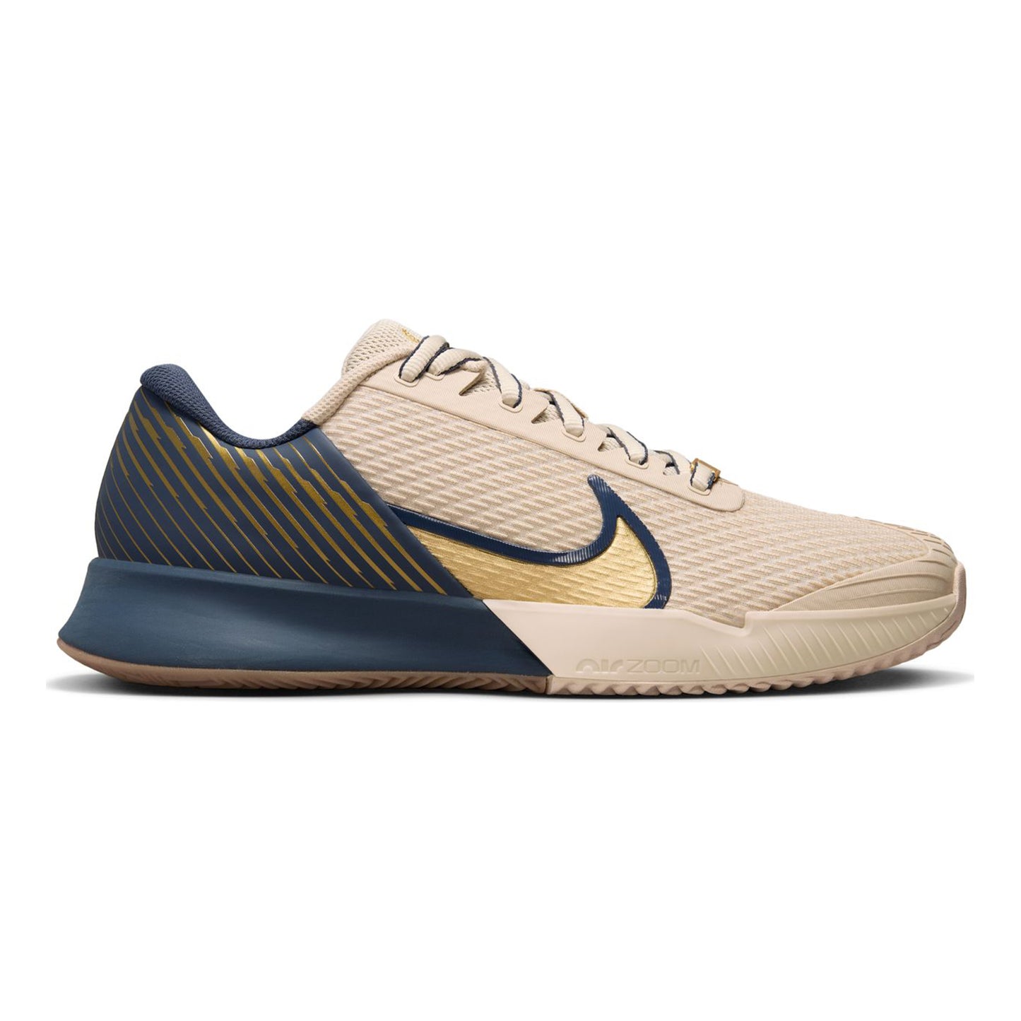 Nike Air Zoom Vapor Pro 2 PRM Sandplatzschuh Herren-Beige,Dunkelblau