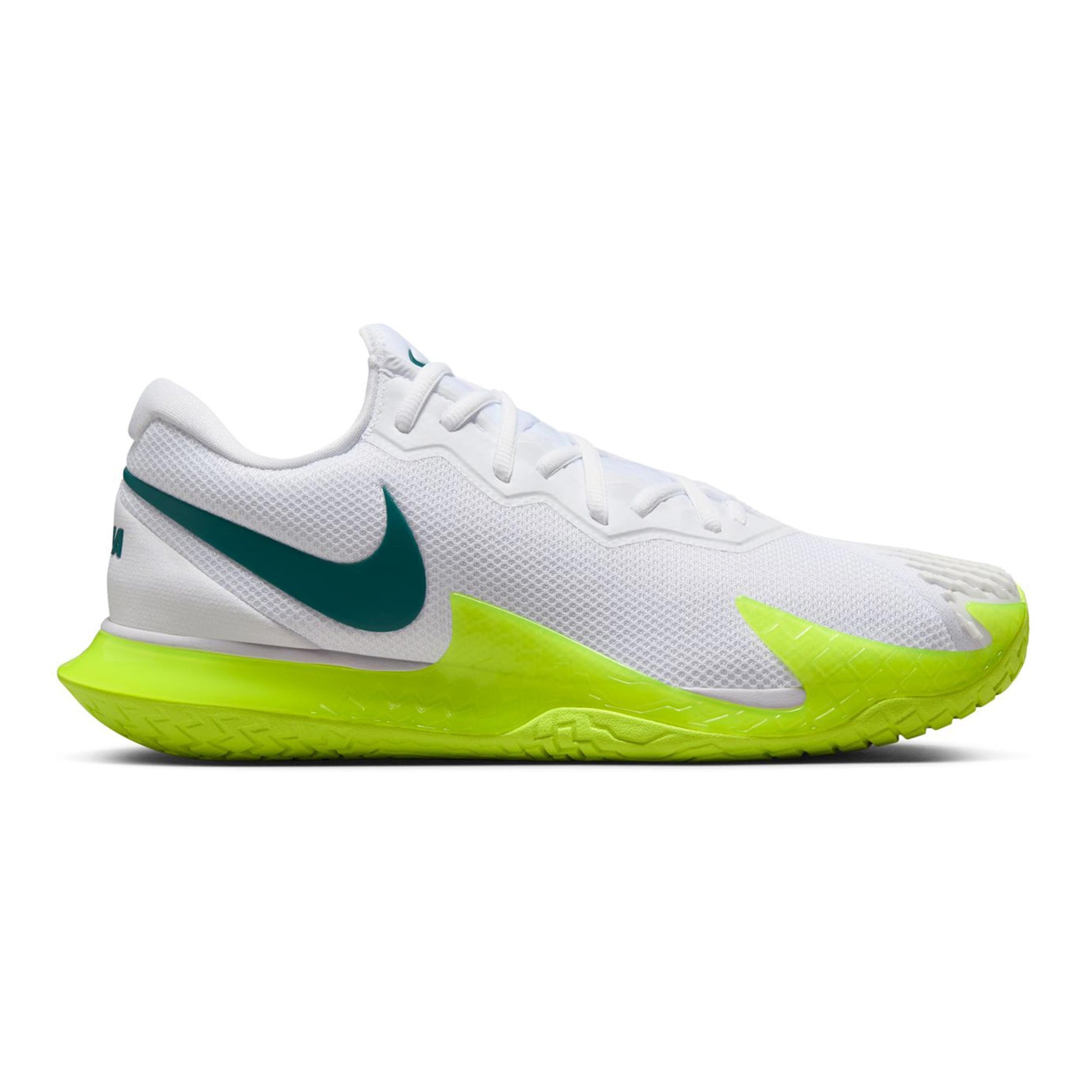 Nike Zoom Vapor Cage 4 Rafa AC Allcourtschuh Herren-Weiß,Neongelb