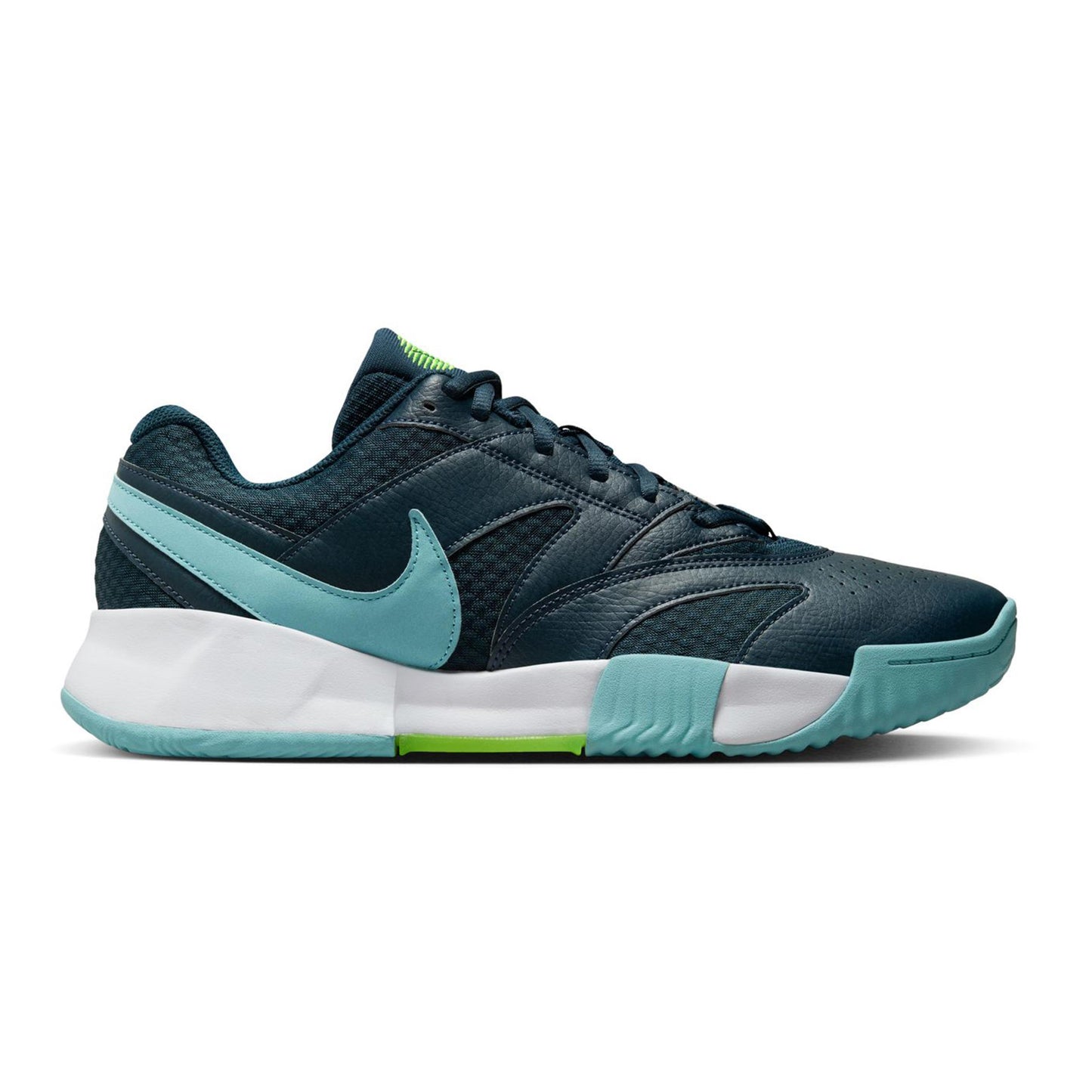 Nike Court Lite 4 Sandplatzschuh Herren - dunkelblau, türkis