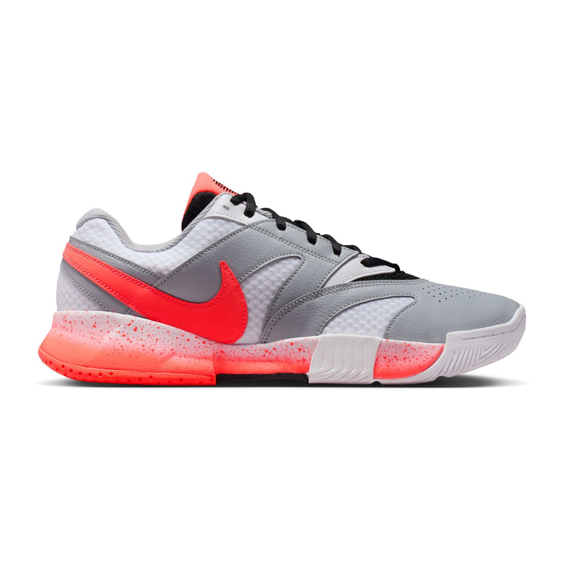 Nike Court Lite 4 PRM Allcourtschuh Herren - grau, koralle