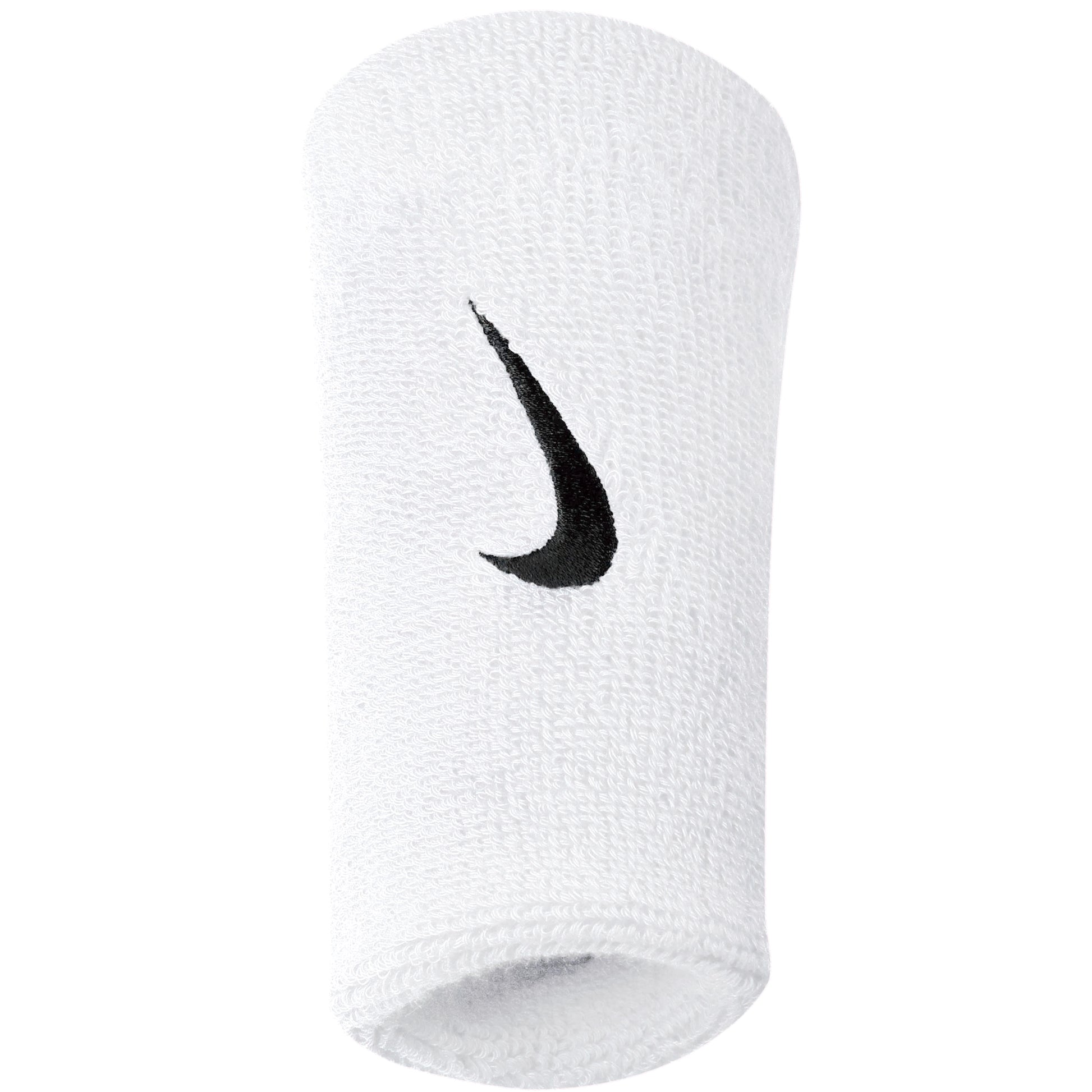 Nike Swoosh Doublewide Schweißband 2er Pack-Weiß,Schwarz