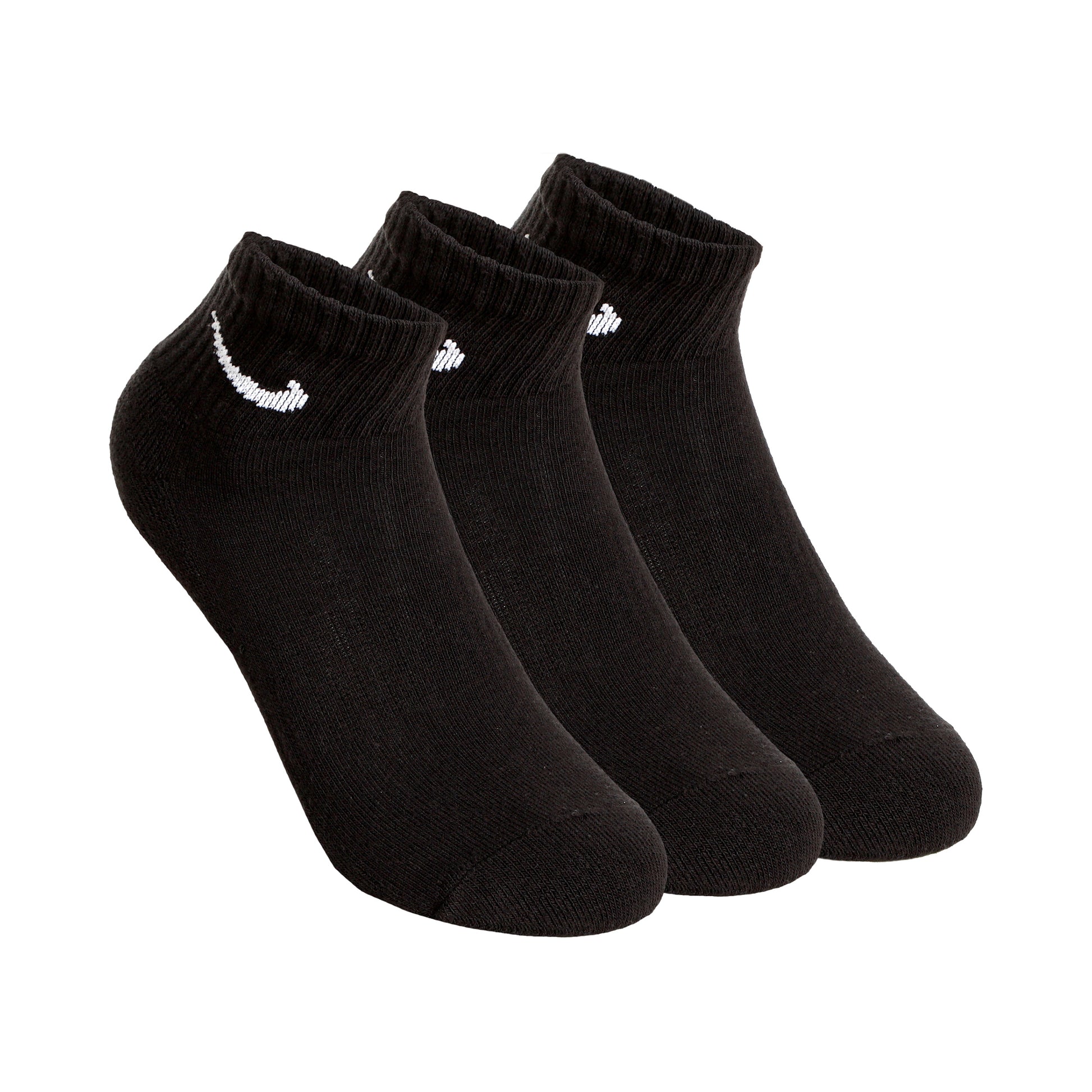 Nike Everyday Cushioned Ankle Tennissocken 3er Pack Unisex - schwarz, weiß