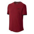 Court Dry T-Shirt Jungen - rot, schwarz
