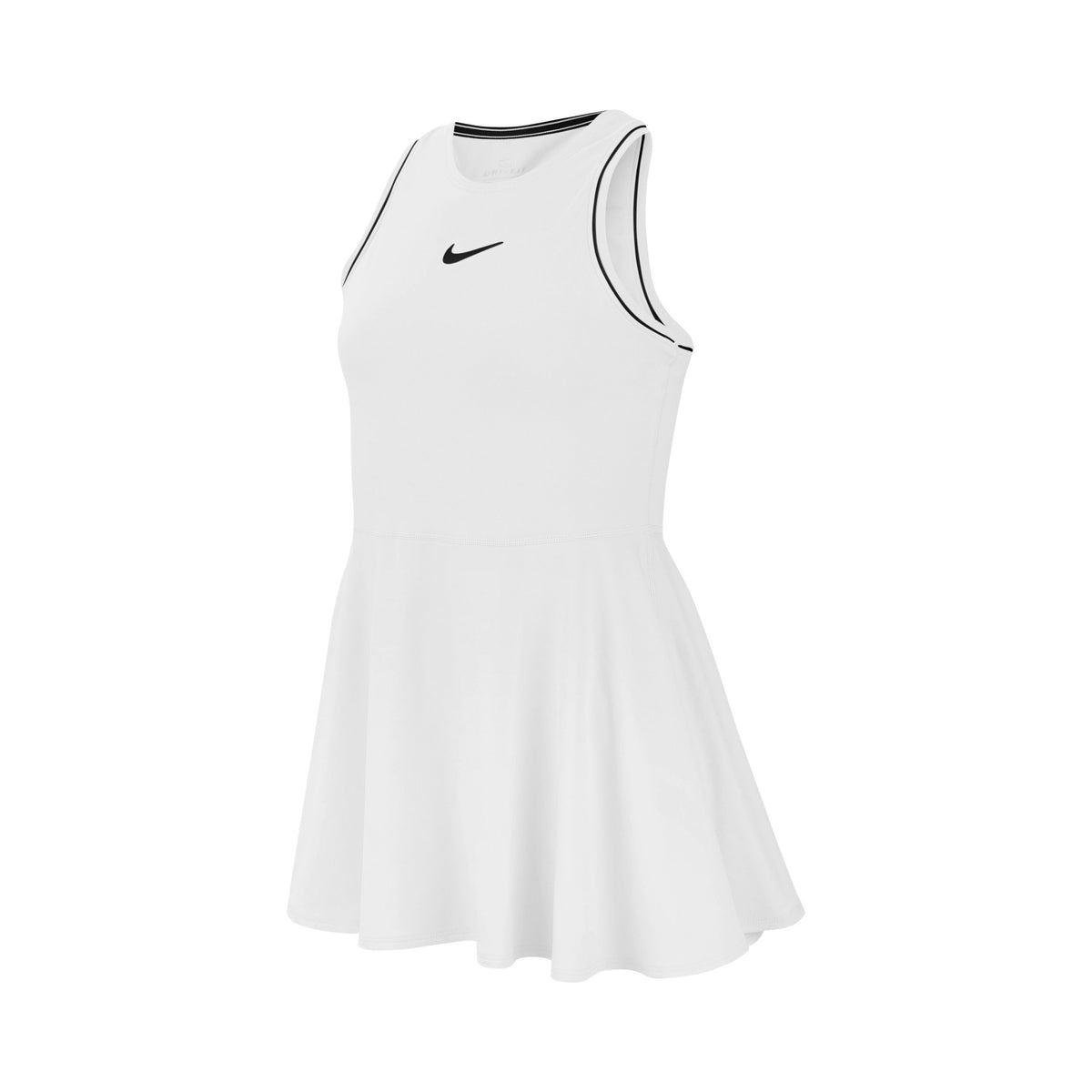 Nike Court Dry  Kleid Mädchen - weiß, schwarz